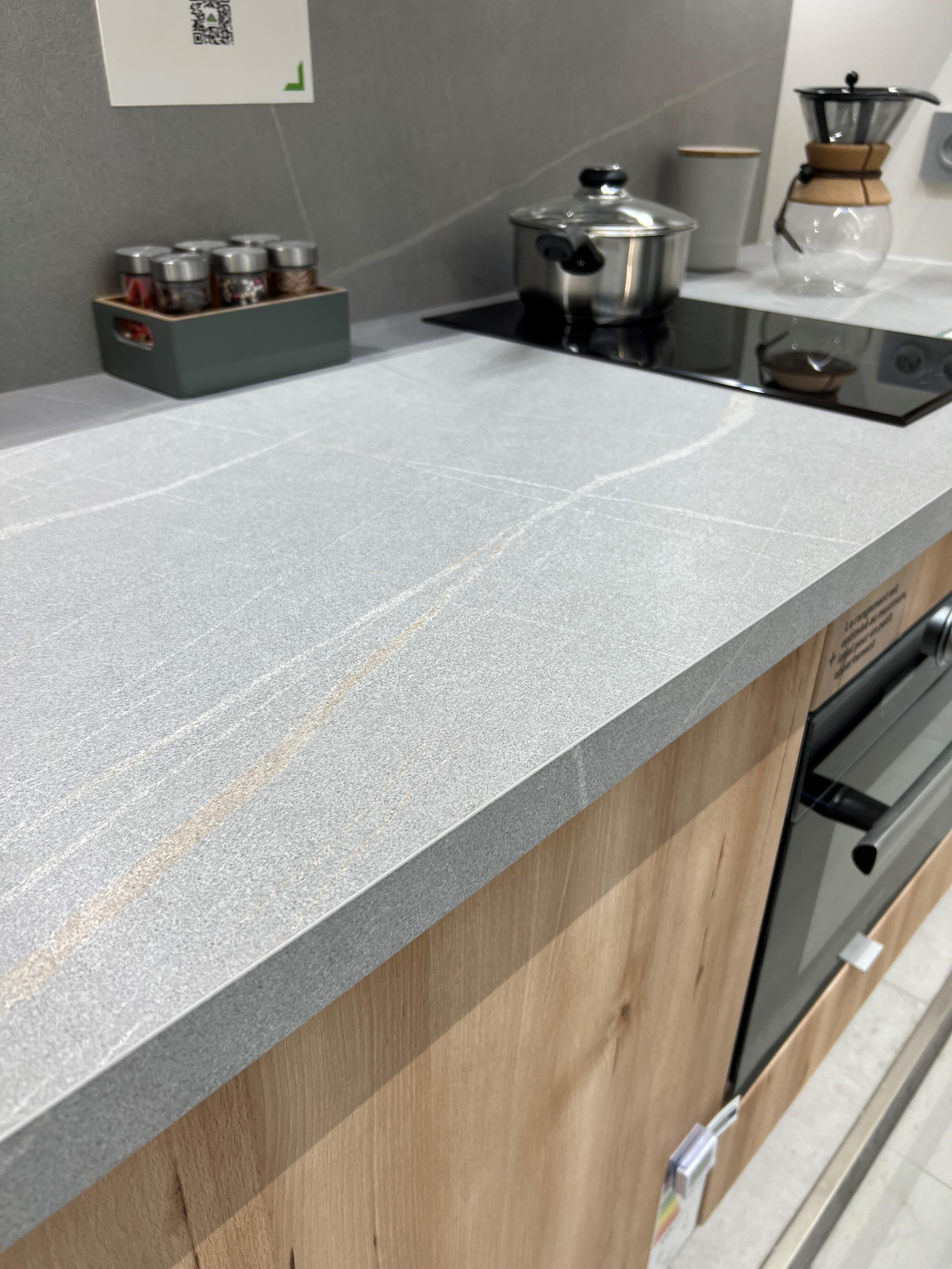 Rollo canto de encimera laminada para cocina Milos pietra Italia 4.5x500 cm - 3