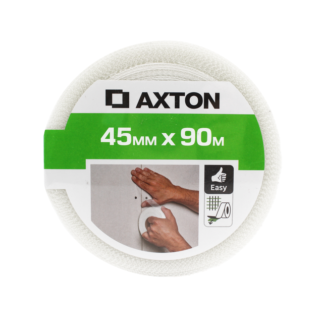 Taśma do płyt gipsowo-kartonowych z włókna szklanego 45 mm 90 mb Axton