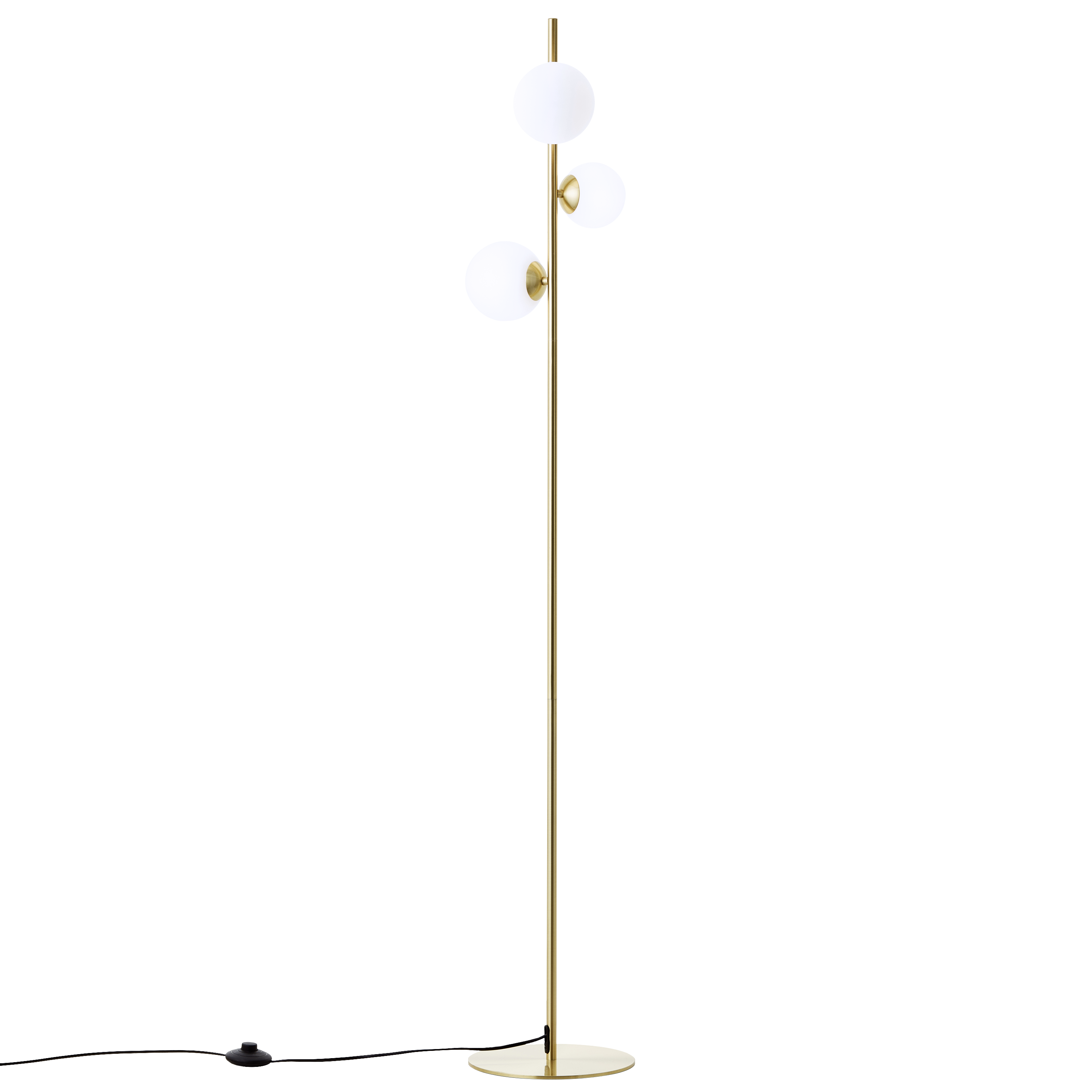 Lampa podłogowa Callas mosiądz 3 x G9 Inspire - 12