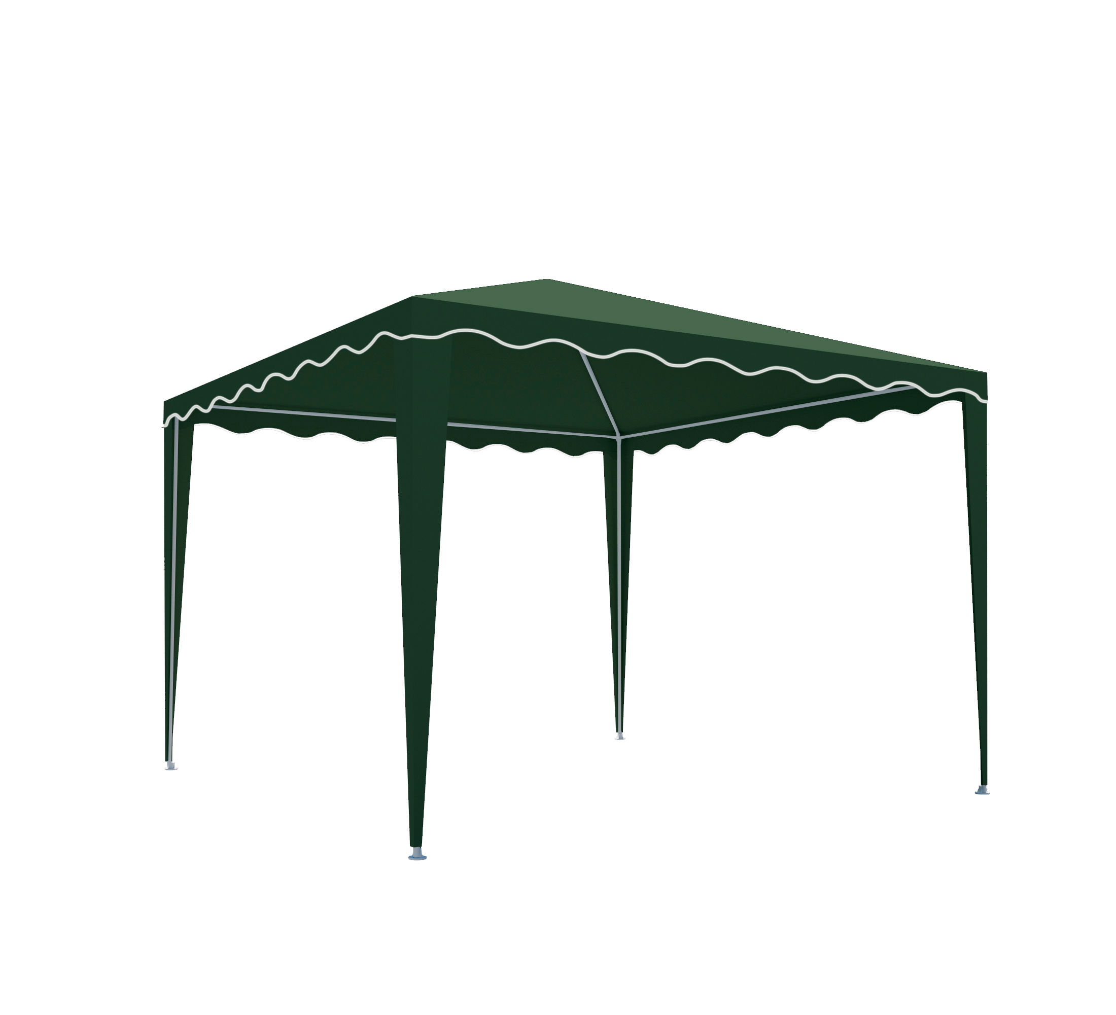 Pawilon ogrodowy Pico 295x295x250 cm zielony Naterial