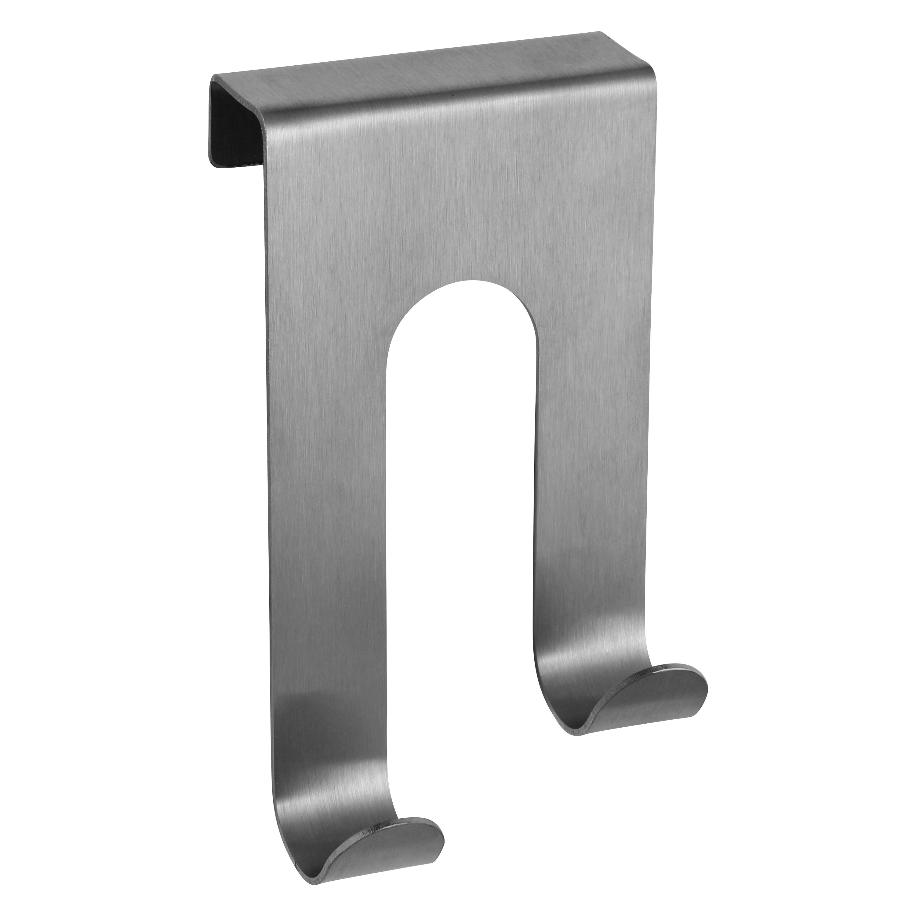 Gancho de acero inoxidable de x11x4.2 cm Leroy Merlin