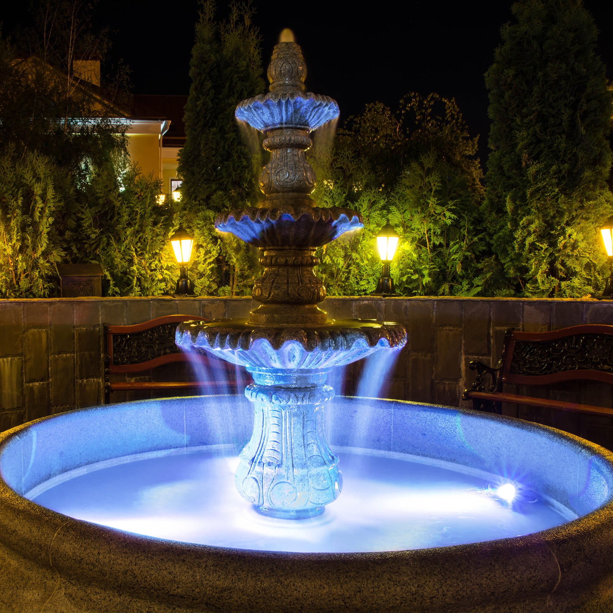 Proyector solar LED ARTE CONFORT Liceo Trio 30 lm IP65 con panel separado luz blanco frío y sensor crepuscular - 2