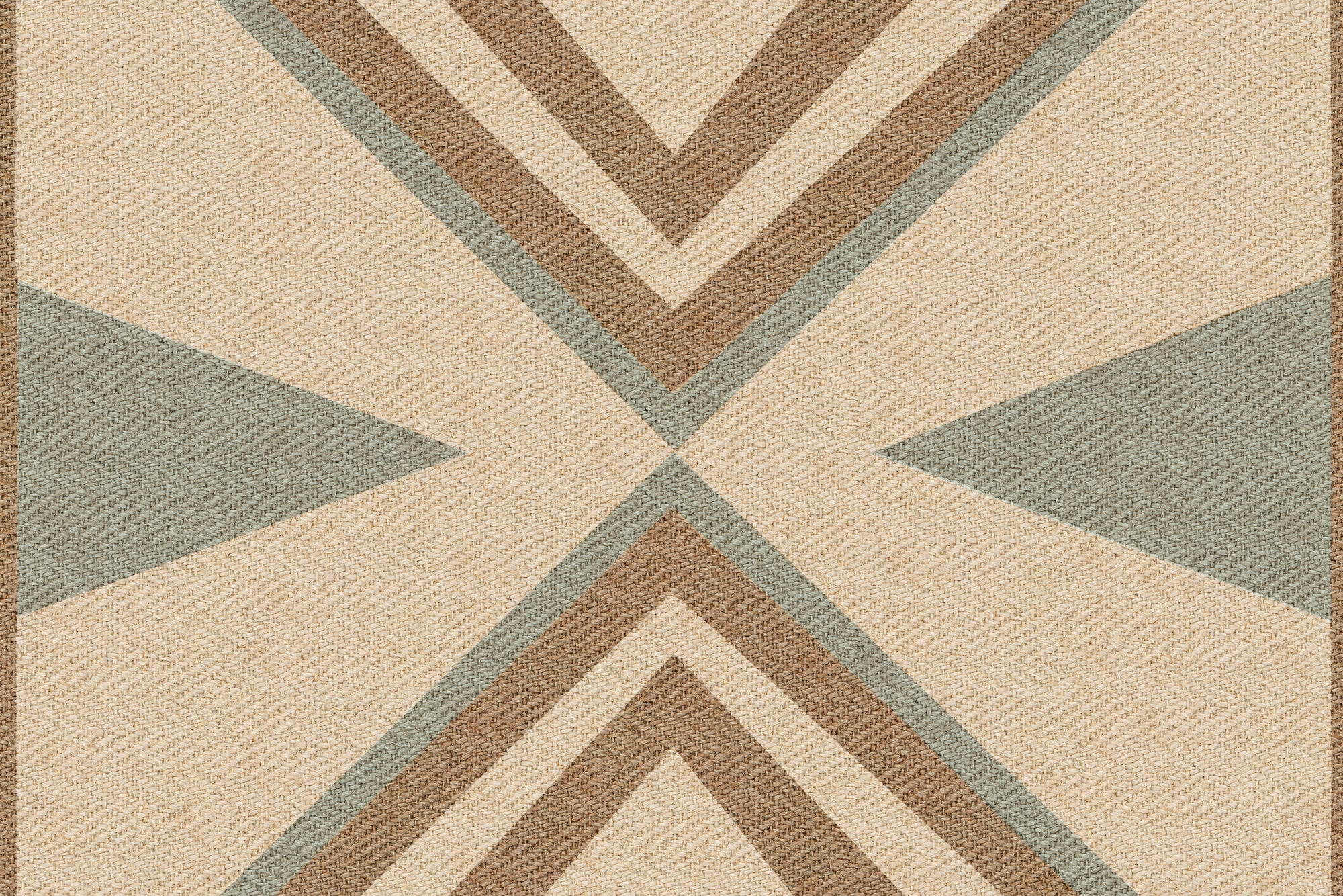 Alfombra exterior/interior pvc tejido plano base antideslizante benno multicolor 120x180cm