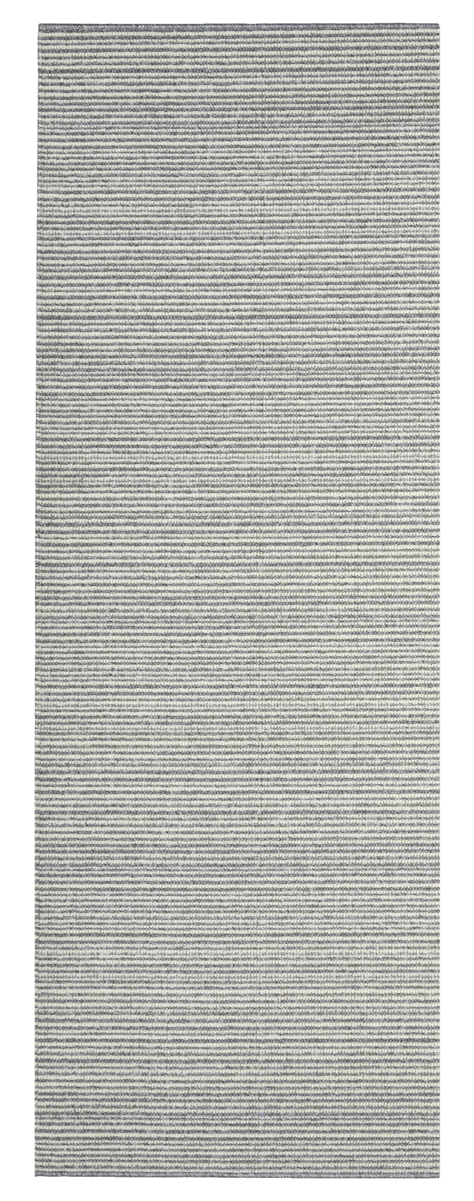 Alfombra pasillera polipropileno polar lines rayas gris 67x200cm