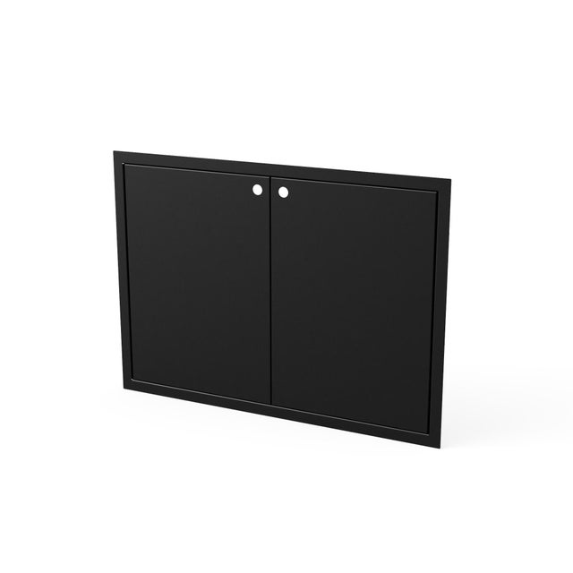Porta dupla metal 110 cm - compatível com cozinhas exterior Touzi Plan e Venit