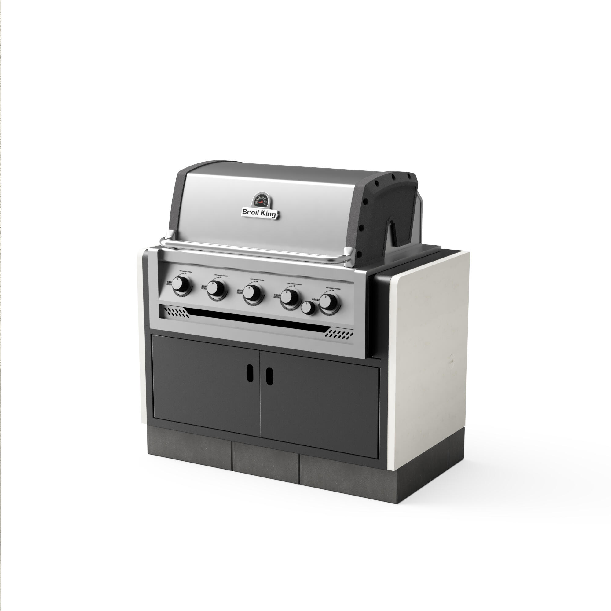 Barbacoa de obra tuozi hormigón gas kitaway recomendado para más de 10 personas
