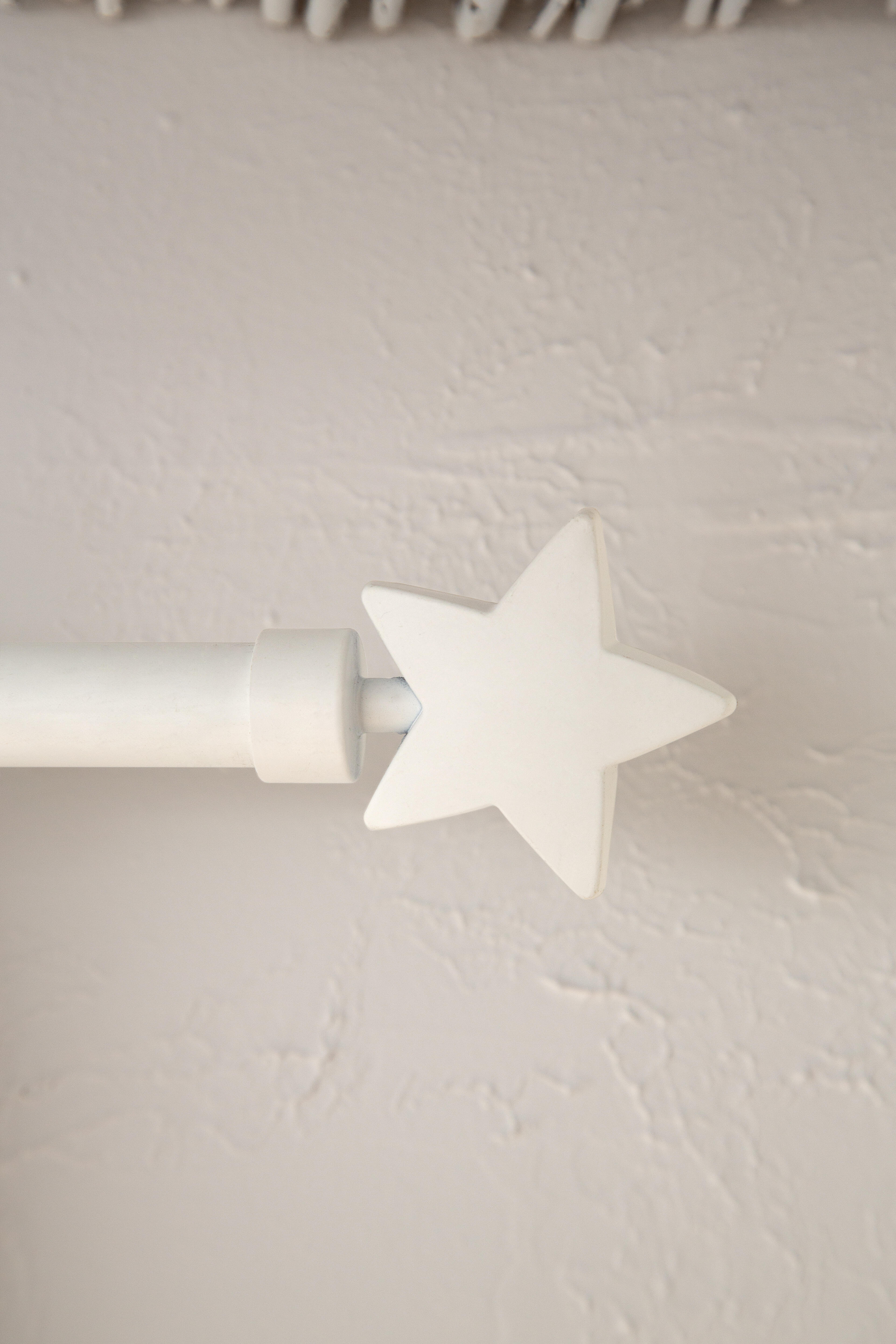 2 terminais para varão de cortina D20mm alumínio easyfix Inspire branco - 15