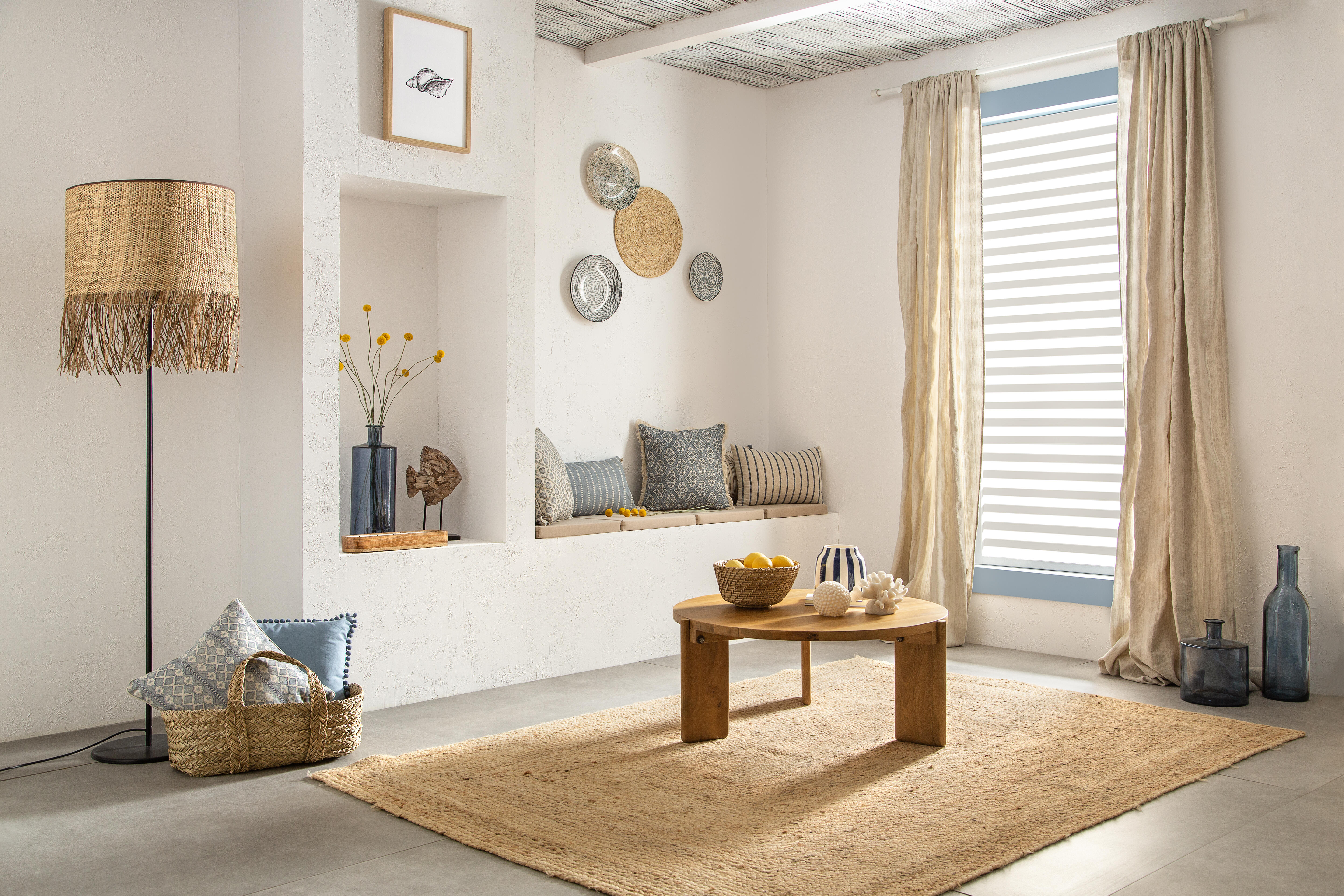 Varão Inspire easyfix metal d20cm 1.50m branco mate - 27