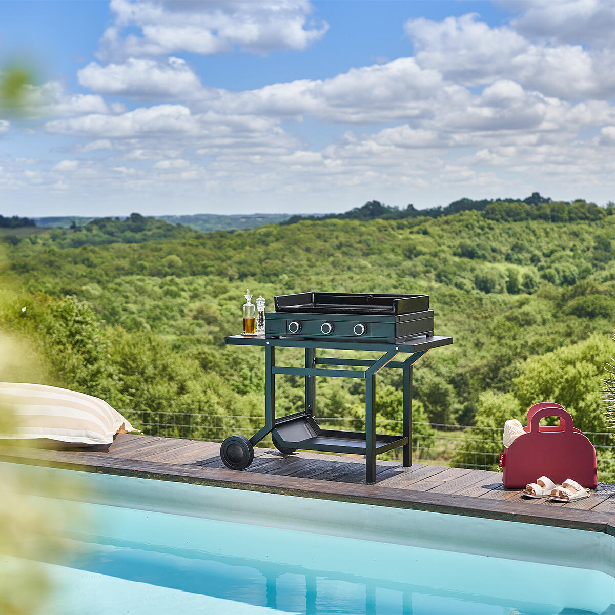 Plancha au gaz FORGE ADOUR Modern, noir - 2