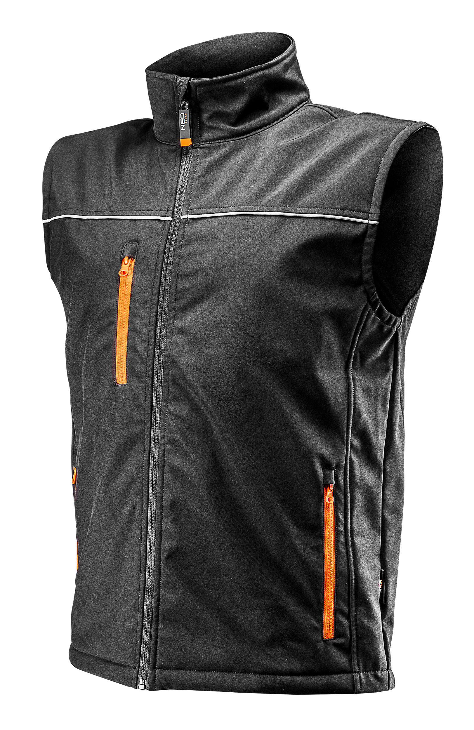 Bezrękawnik roboczy Softshell czarny rozmiar L NEO