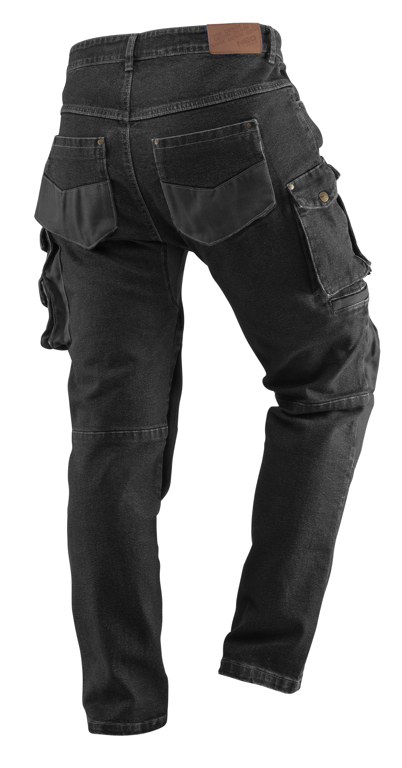 Spodnie robocze męskie czarne Denim r. M/50 NEO TOOLS - 2