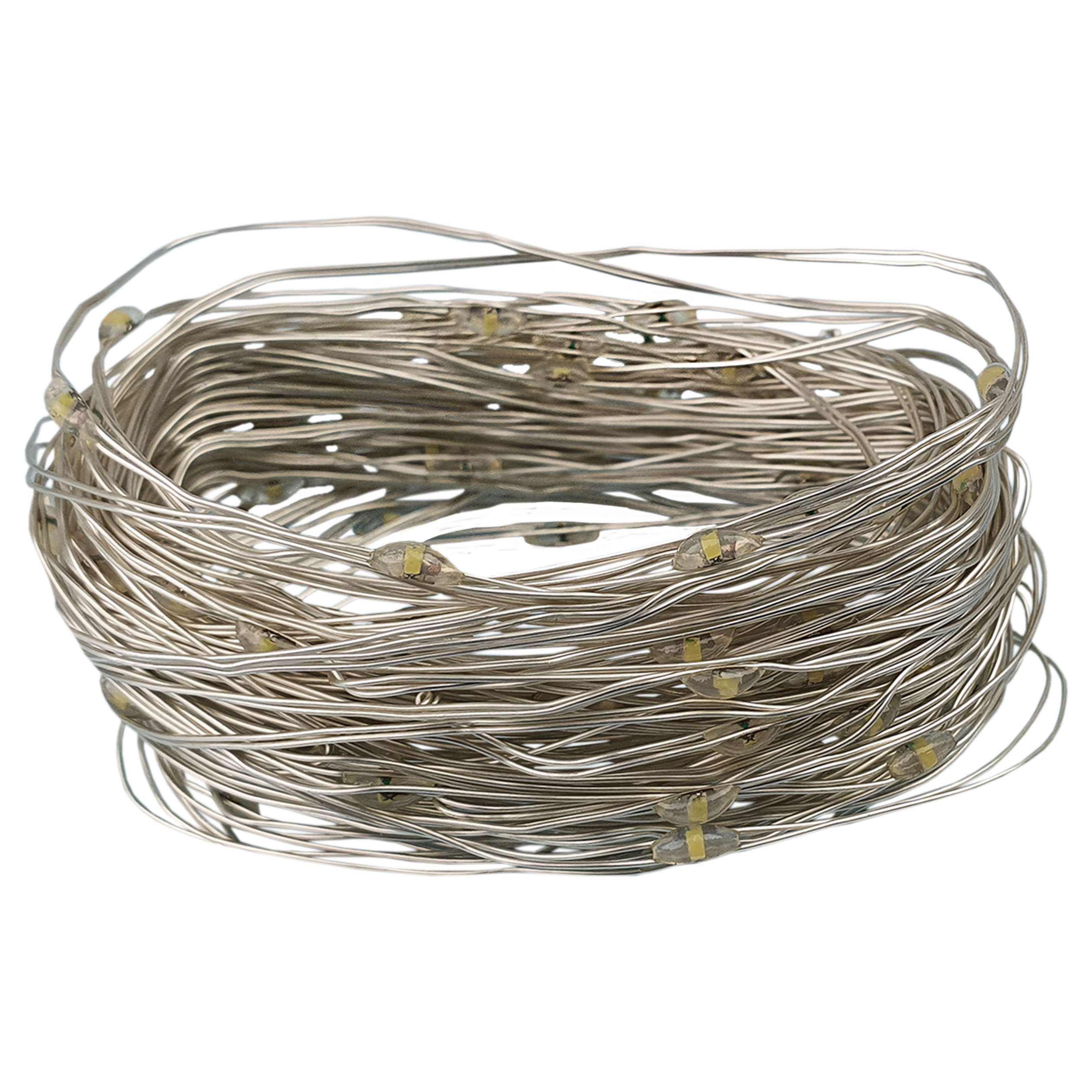 Lampki choinkowe wewnętrzne 100 MICRO LED łezki na baterie multikolor Cortina - 5