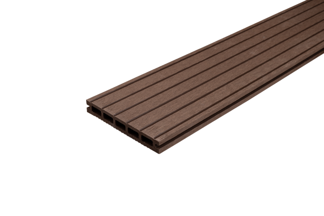 Deska tarasowa kompozytowa14.6x300x2.1 cm brązowa DLH