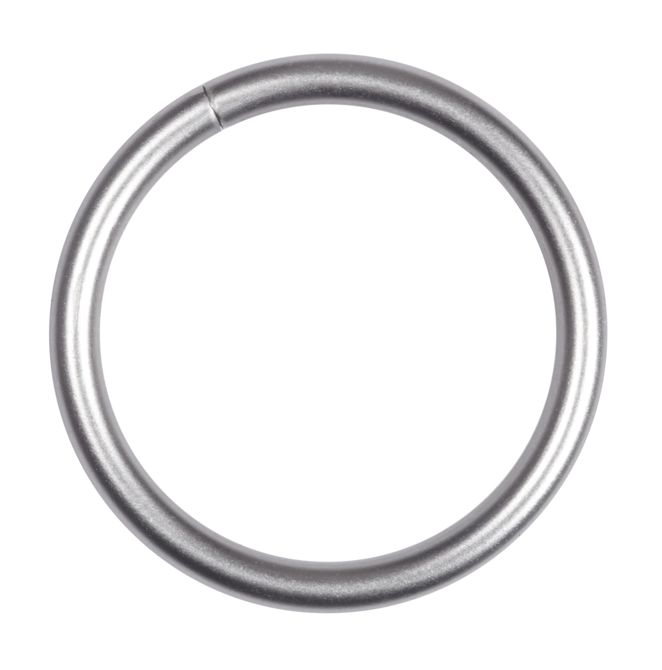 10 Anillas para barra de cortina 20 mm redondas acero INSPIRE cromo niquelado anillo silencioso - 2