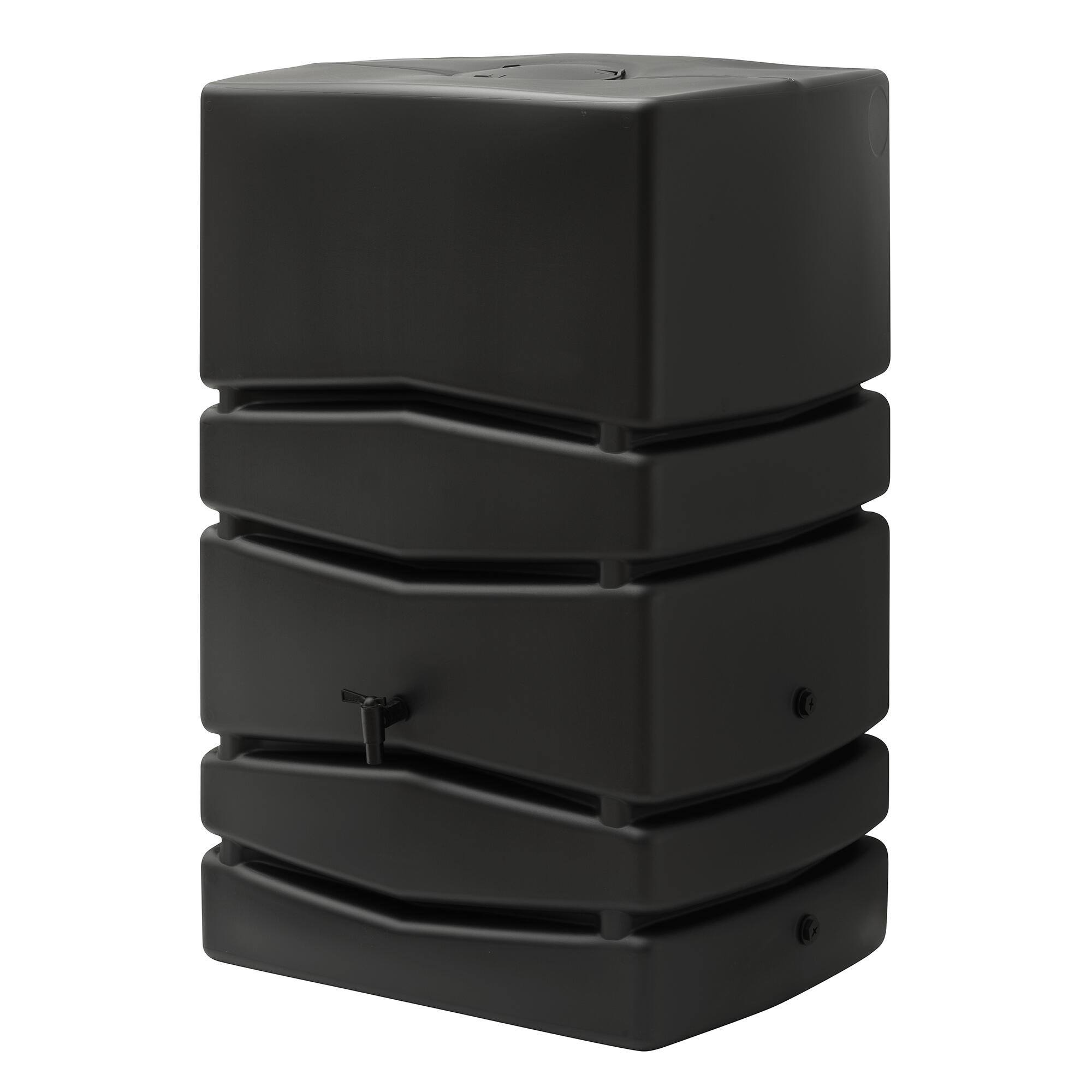 Récupérateur eau rectangulaire 450 L anthracite | Leroy Merlin