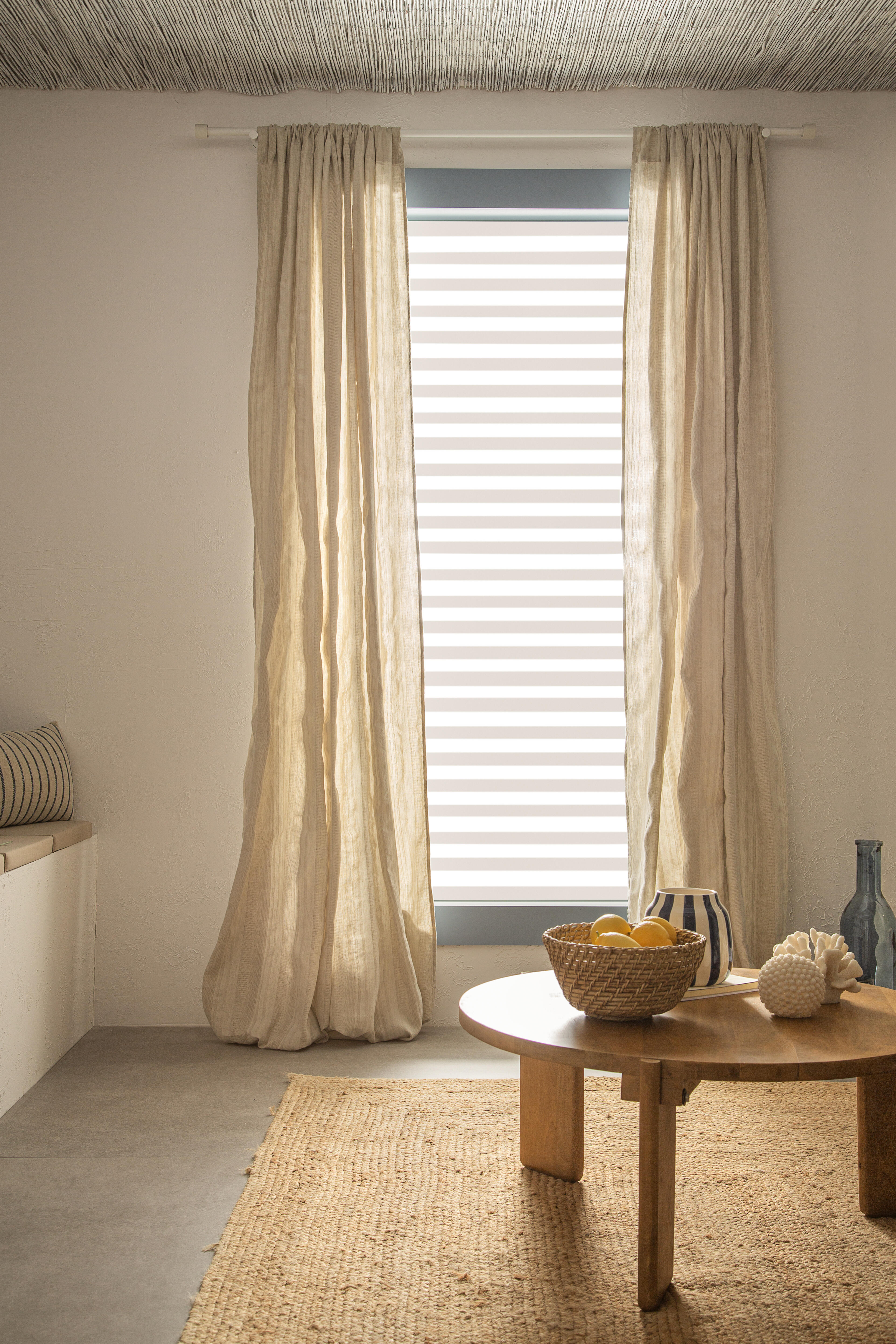 Varão Inspire easyfix metal d20cm 1.50m branco mate - 2