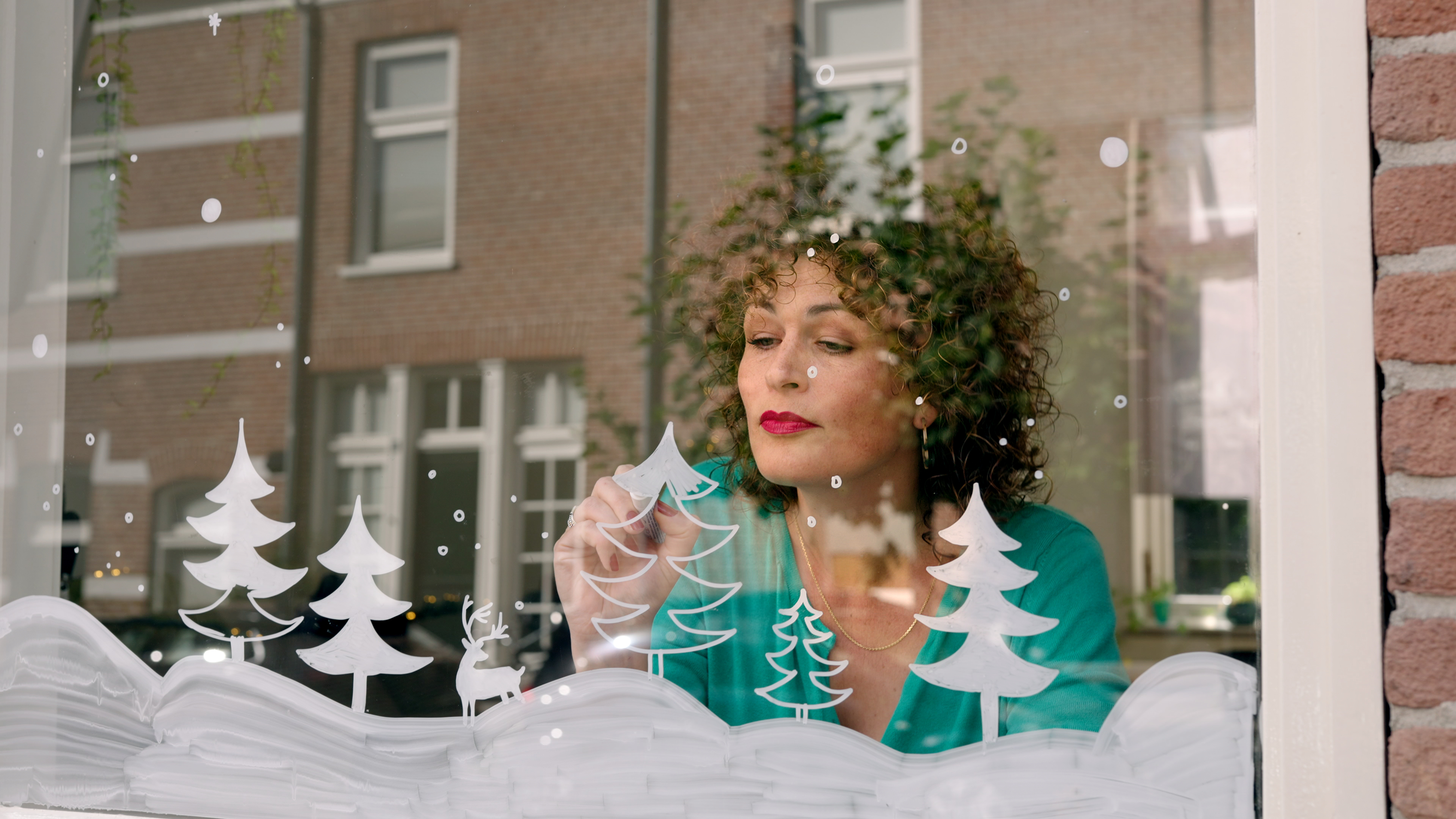 Feutre craie liquide blanc effaçable EDDING - 3