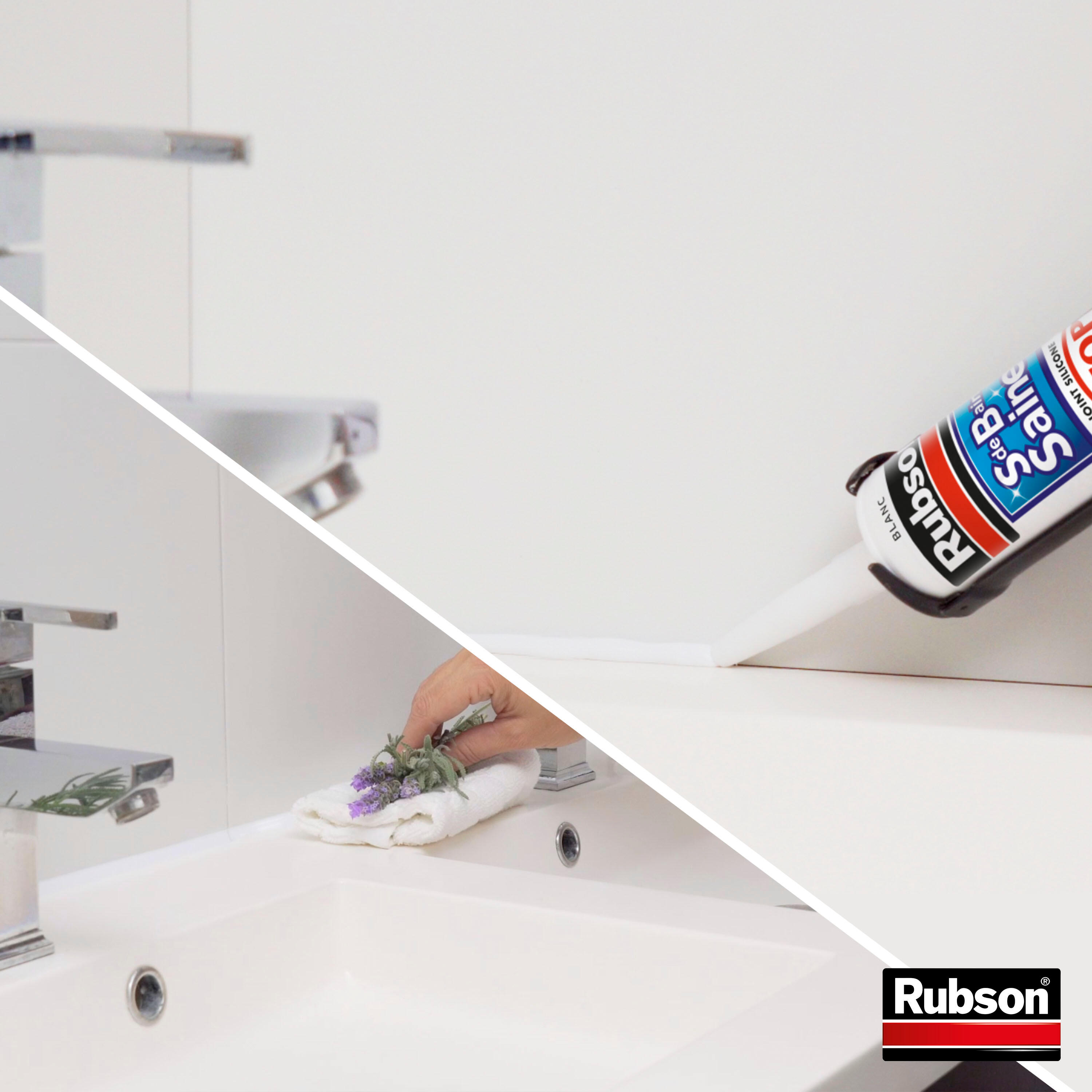 Silicone Stop moisissures RUBSON blanc, 280 ml - 4