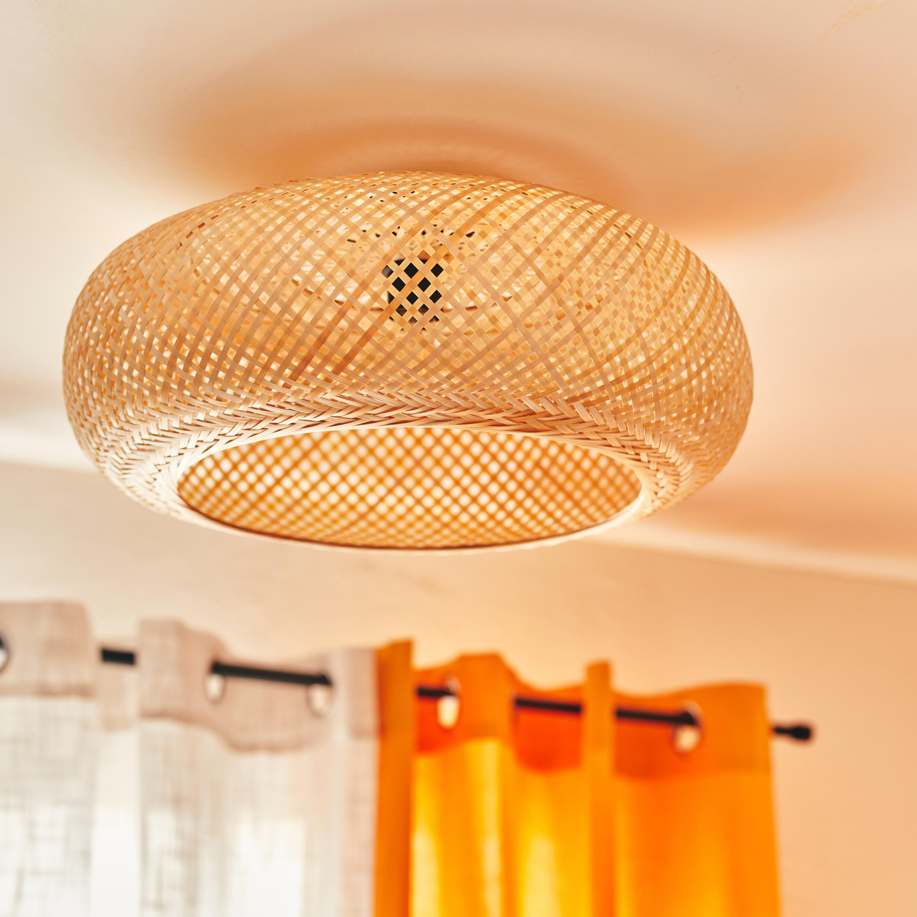 Lampa sufitowa Manisa bambus E27 Inspire - 5