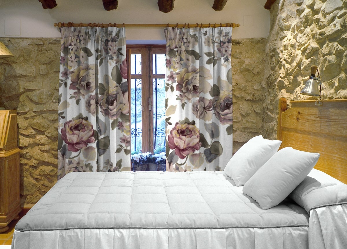 Tela al corte tapicería lino Hampshire  verde ancho 280 cm - 4