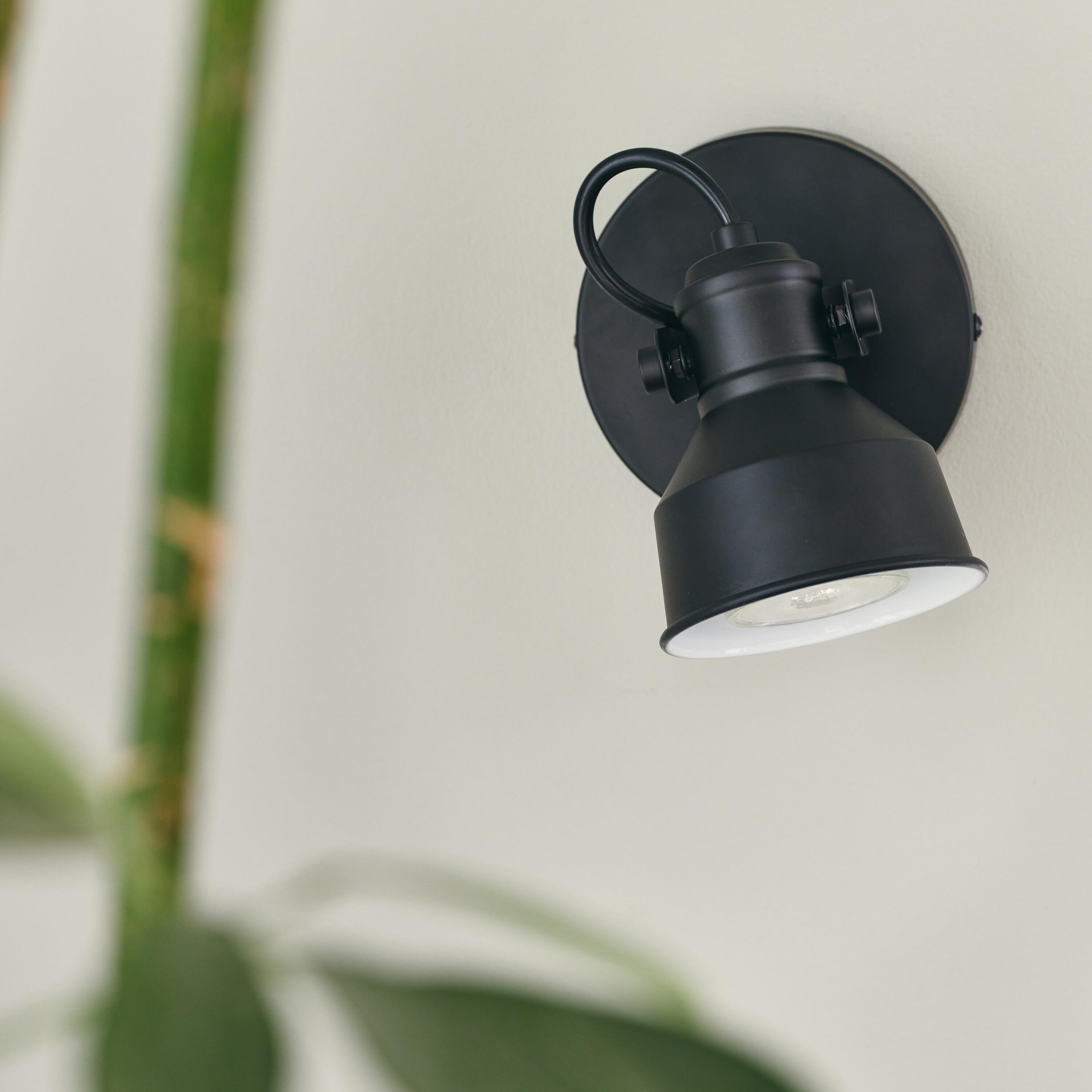 Spot Ezio, aluminium noir, GU10, INSPIRE - 2