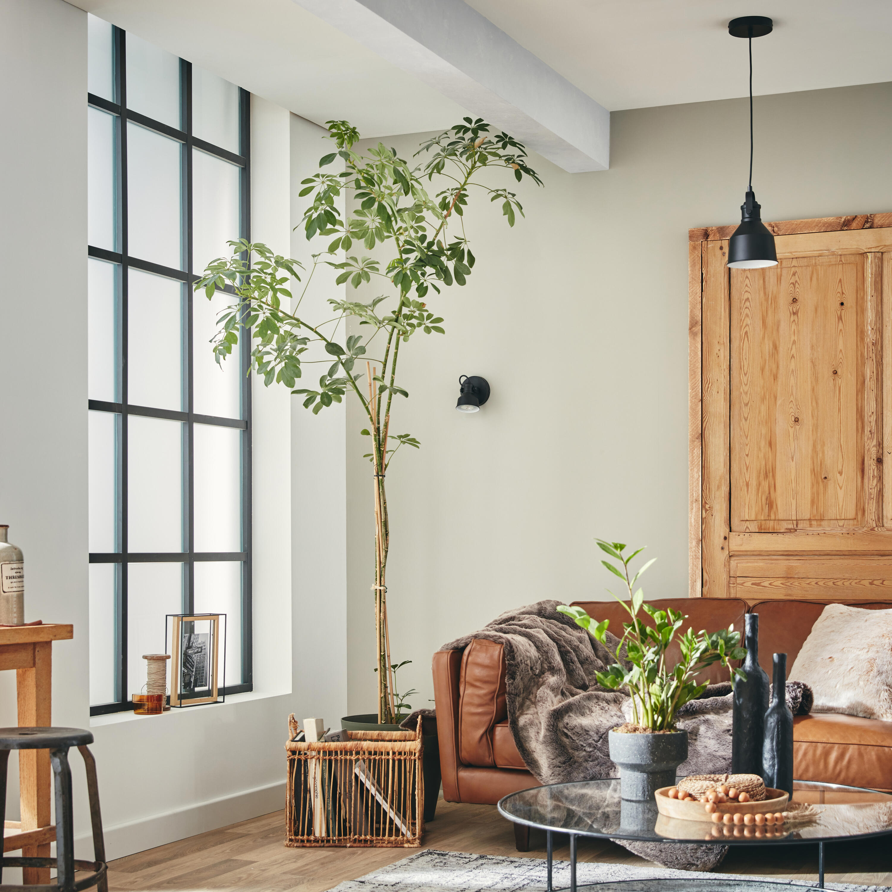 Almofada decorativa INSPIRE CHARLYNE 45X45CM BEGE - 5