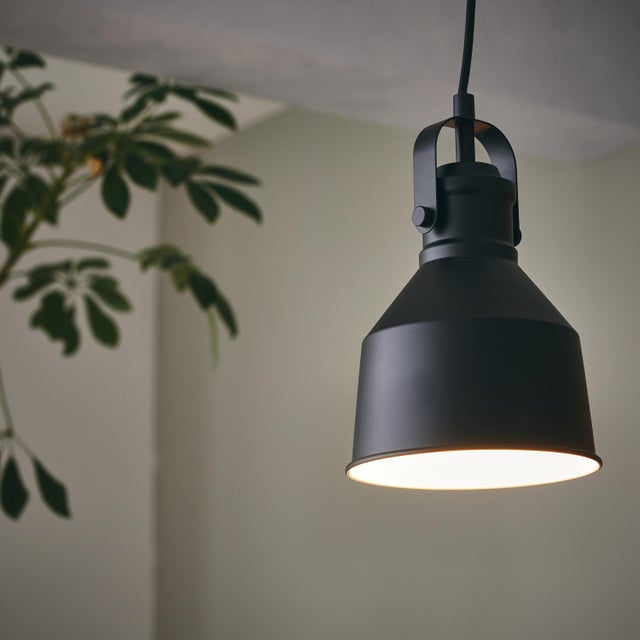 Lampa wisząca Ezio czarna E27 Inspire