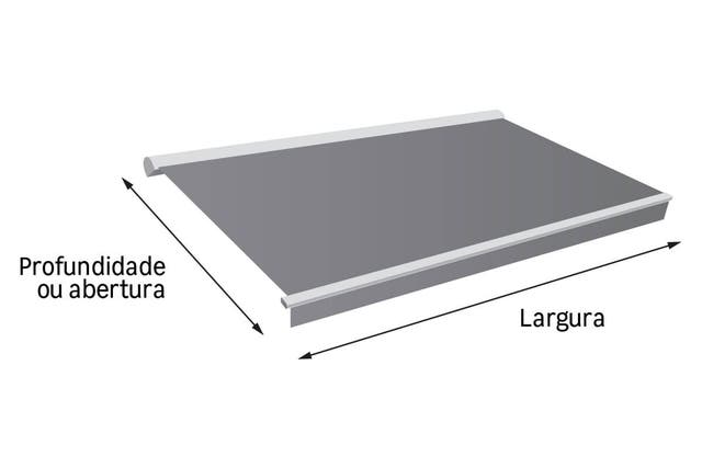 medidas do toldo