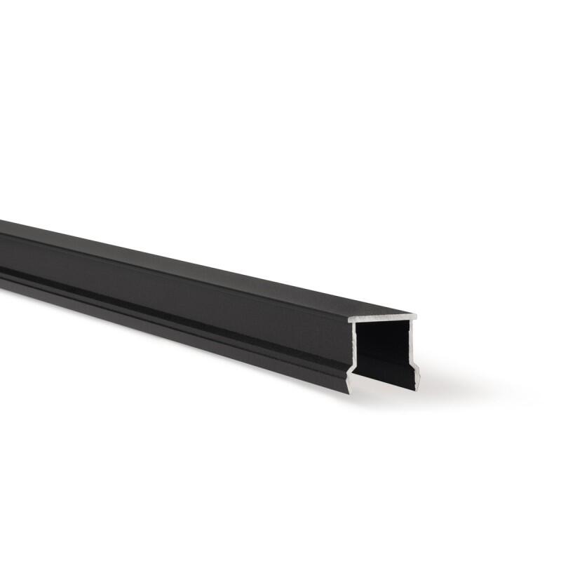 Perfil embellecedor de poste de aluminio antracita de 187,5 cm elyte