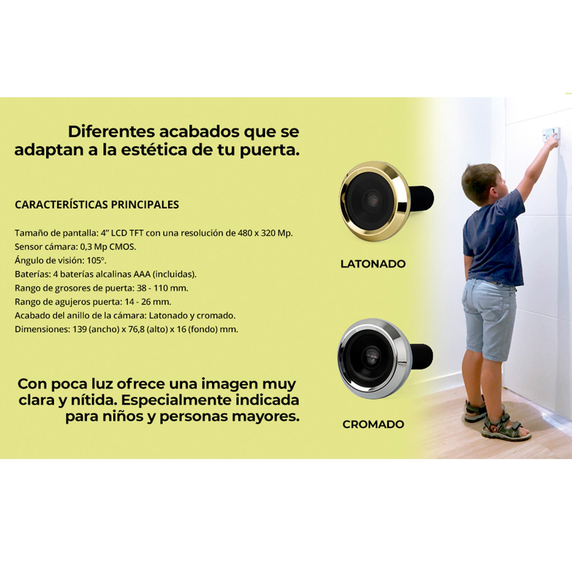 Pernio Latonado Izquierdo Ayr - Modelo 950/90, Producto De Calidad Para Aficionados Y Profesionales