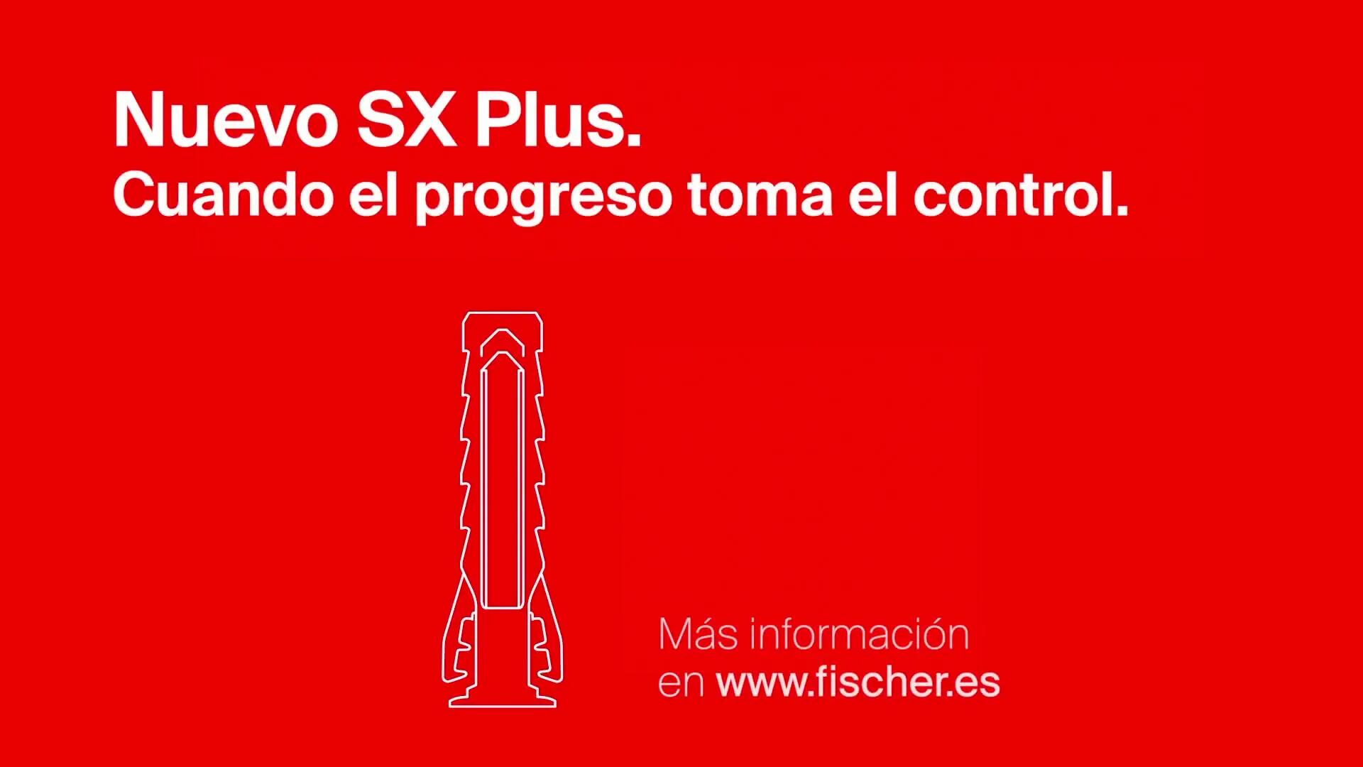 100 tacos para material macizo FISCHER SX Plus ø6 mm y L.30 mm - 3