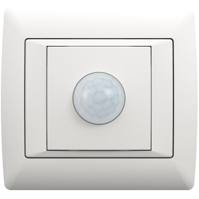 DETETOR MOVIMENTO 1000W MONOBLOCO SÉRIE SIRIUS 70 BRANCO