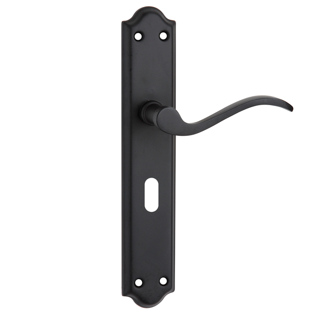 Puxador de porta ARTARAZ PLACA M-1101N PRETO MATE