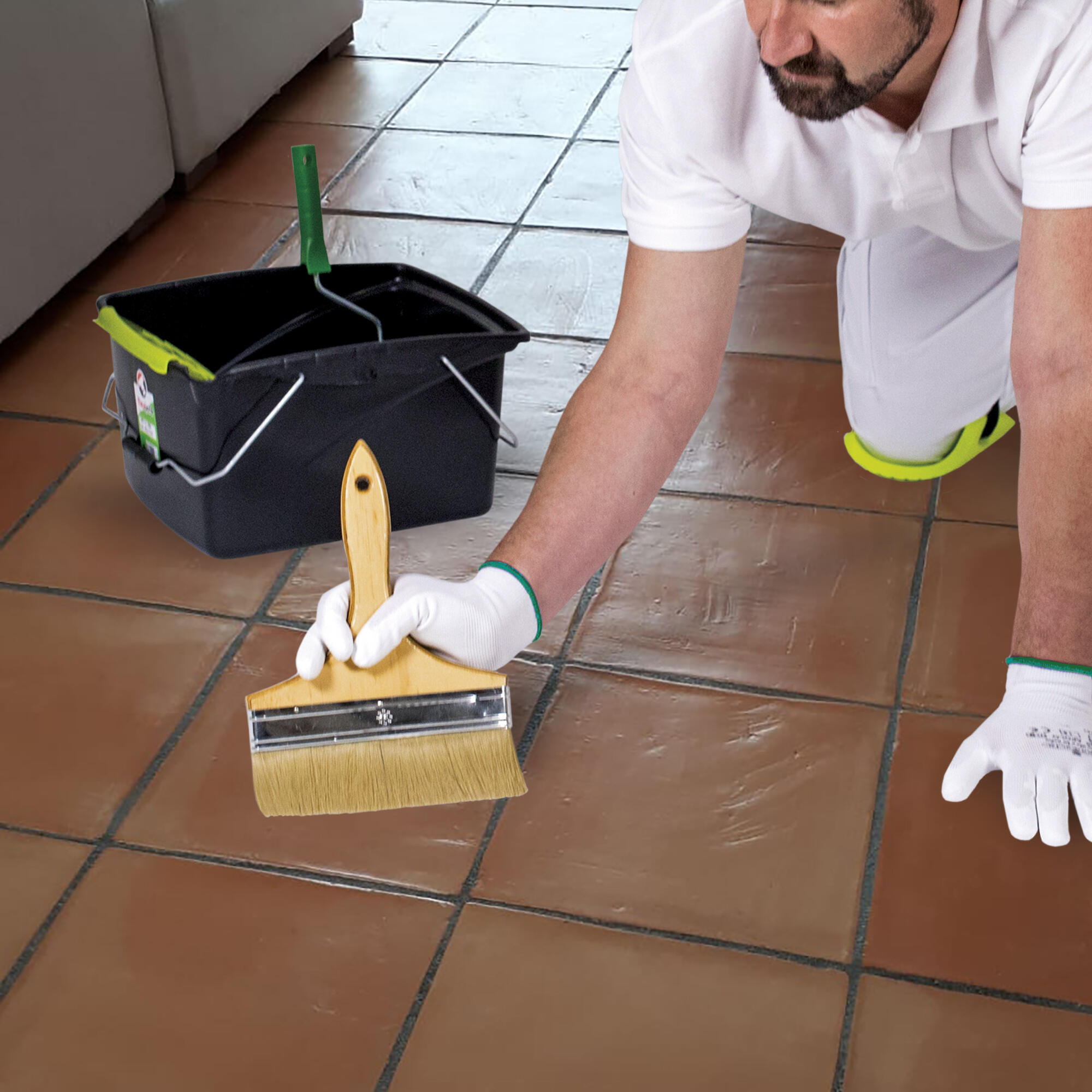 óleo terracota rústico para chão Monestir 1L mate - 3