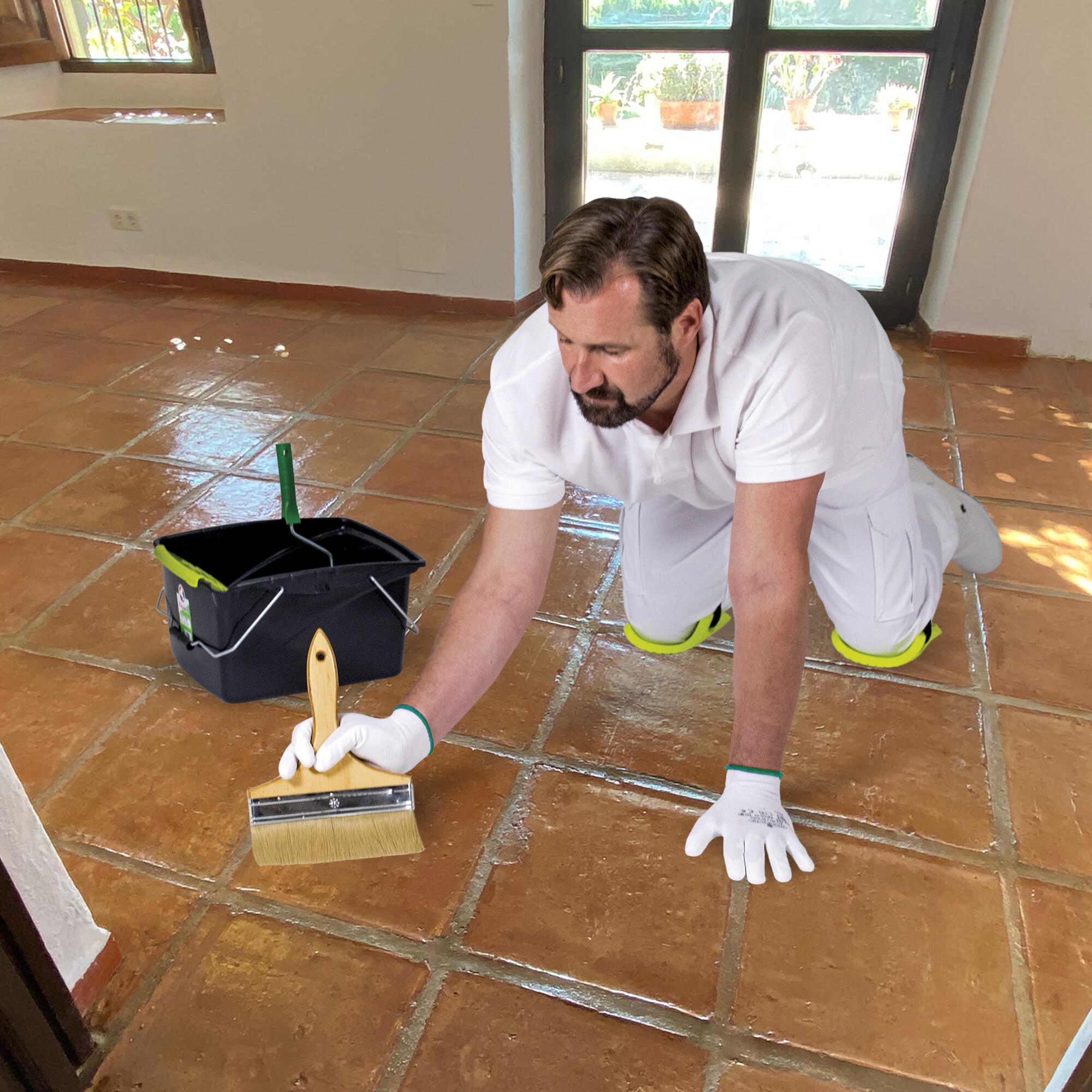 óleo terracota rústico para chão Monestir 1L brilhante - 3