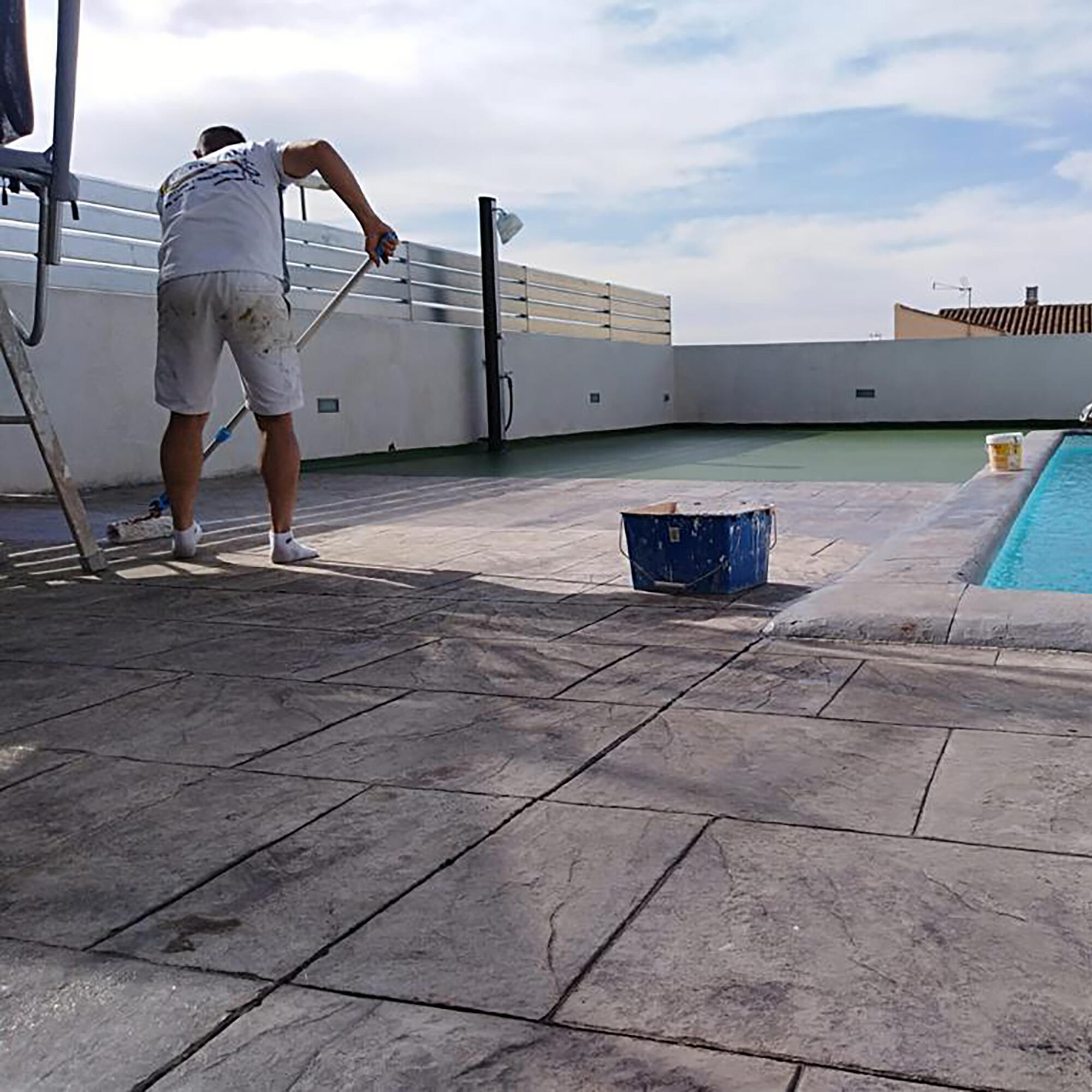 Resina para pavimento á base de agua Monestir 5l - 3