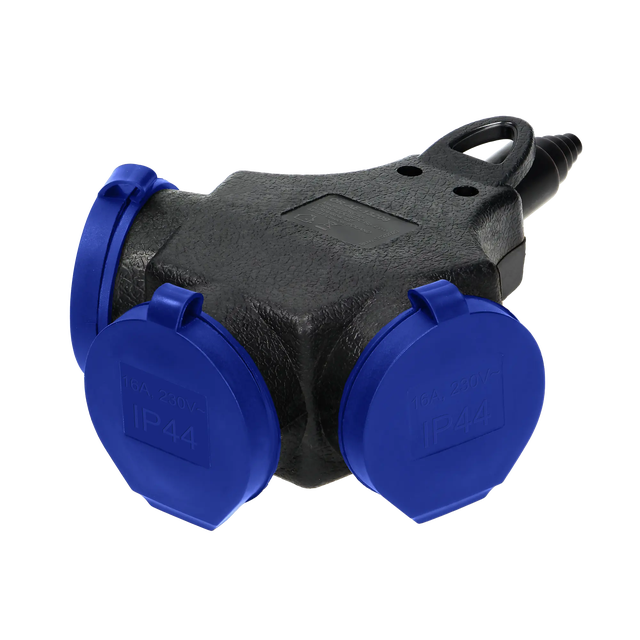 Rozgałęziacz 3X2P+Z IP44 OR-AE-13209 ORNO