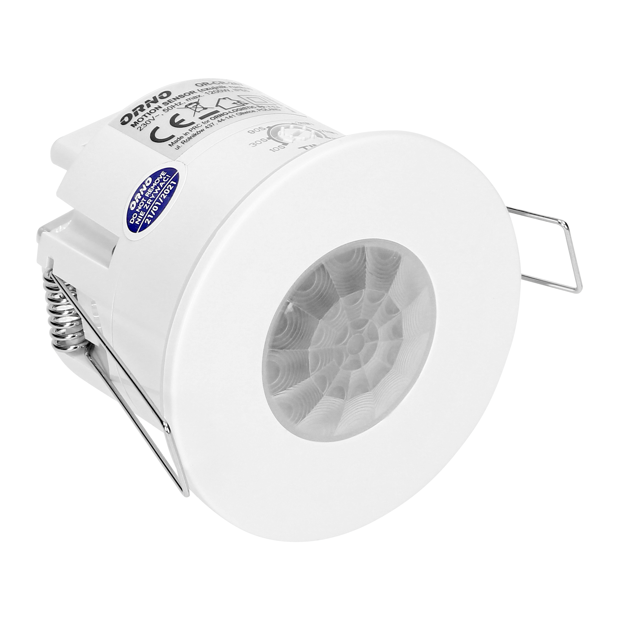 Czujnik ruchu do sufitów podwieszanych 360° OR-CR-267 ORNO