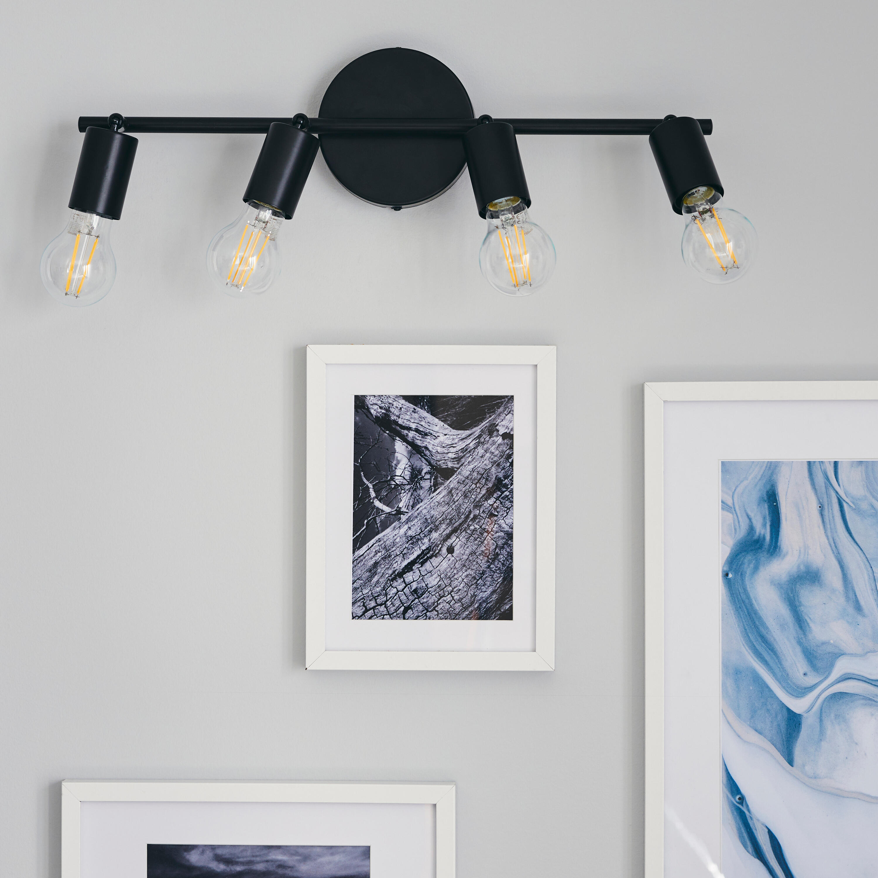 Listwa reflektorowa Lina czarna 4 x E27 Inspire - 5