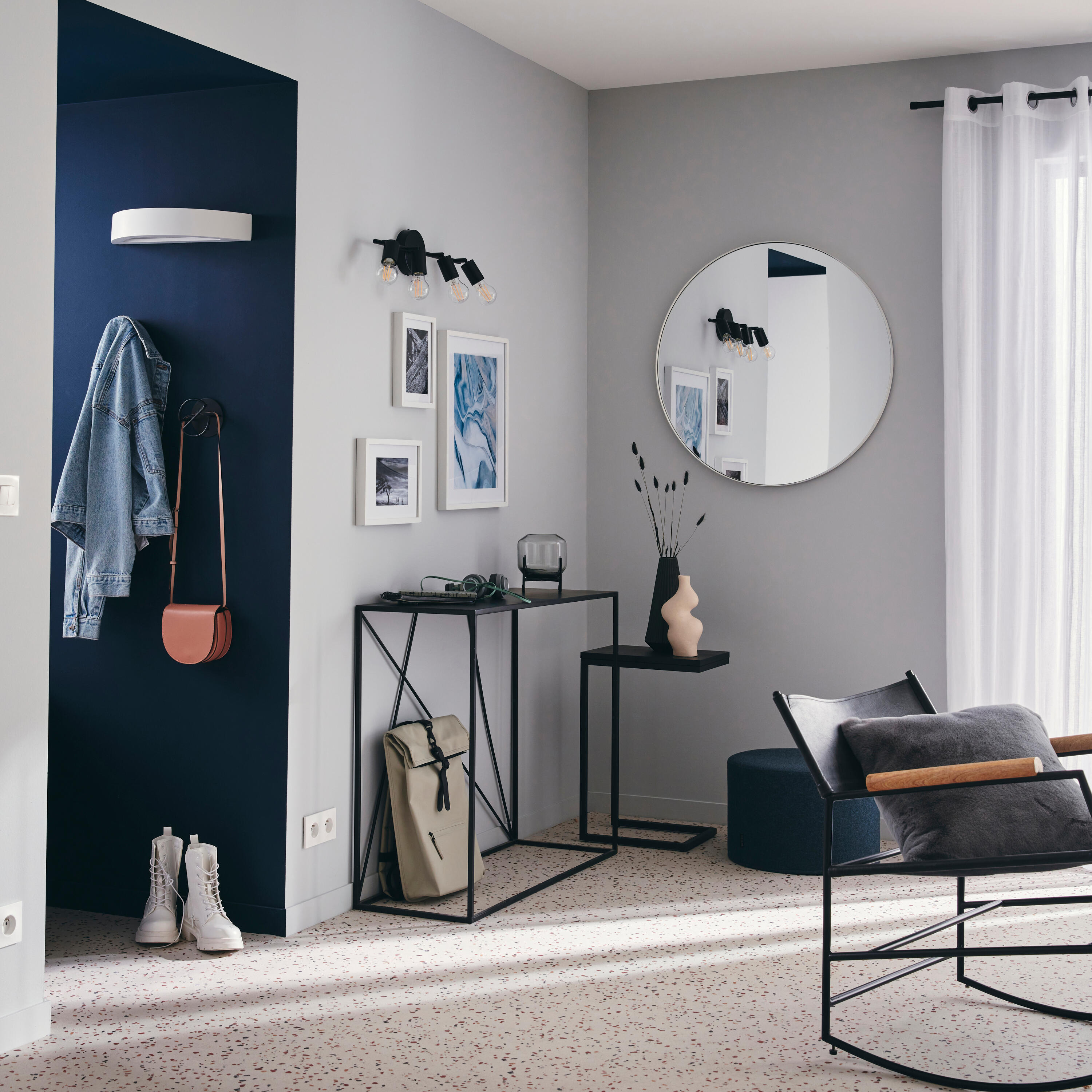 Kinkiet Satipo biały 2 x E14 Inspire - 3