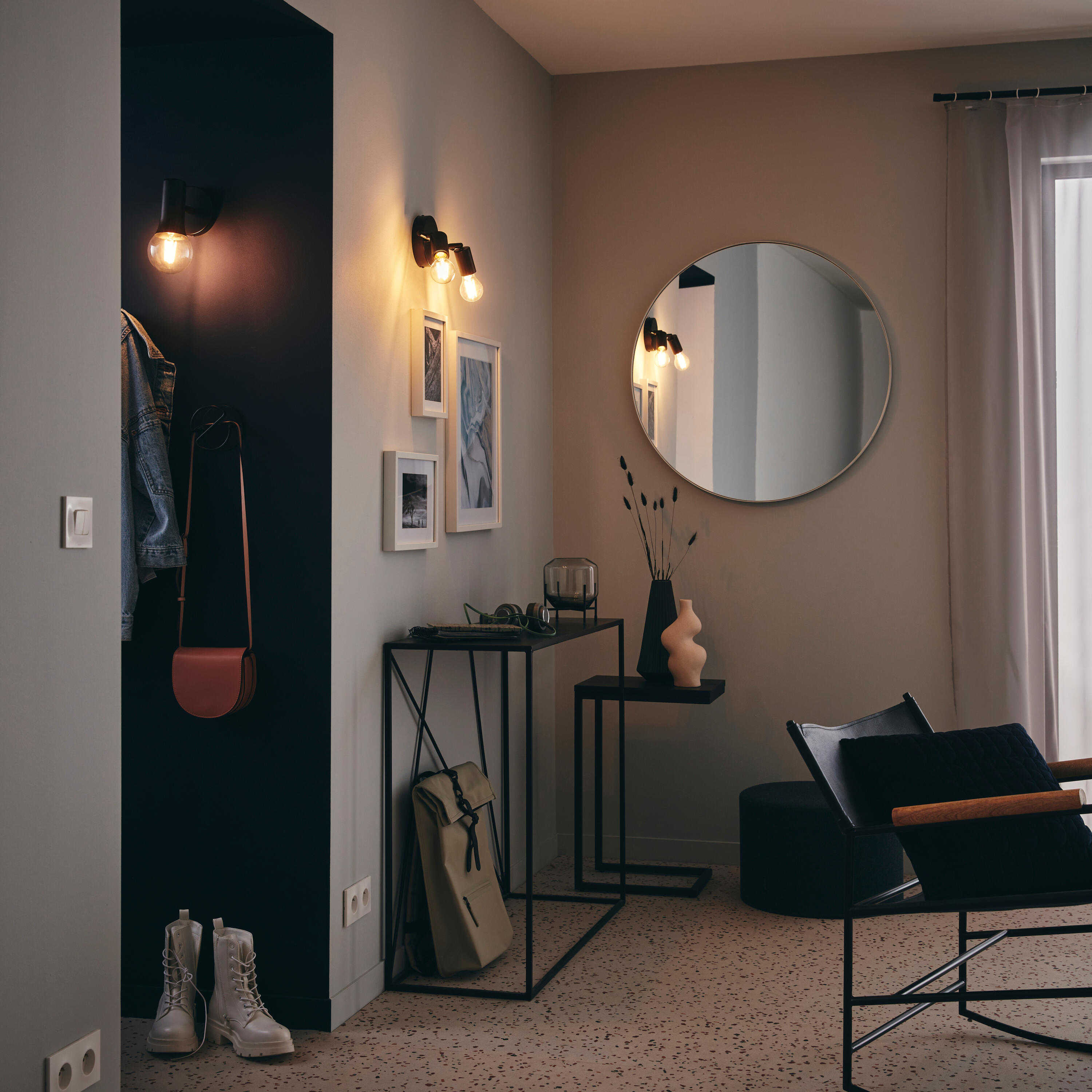 Espelho INSPIRE focale 81cm branco - 12