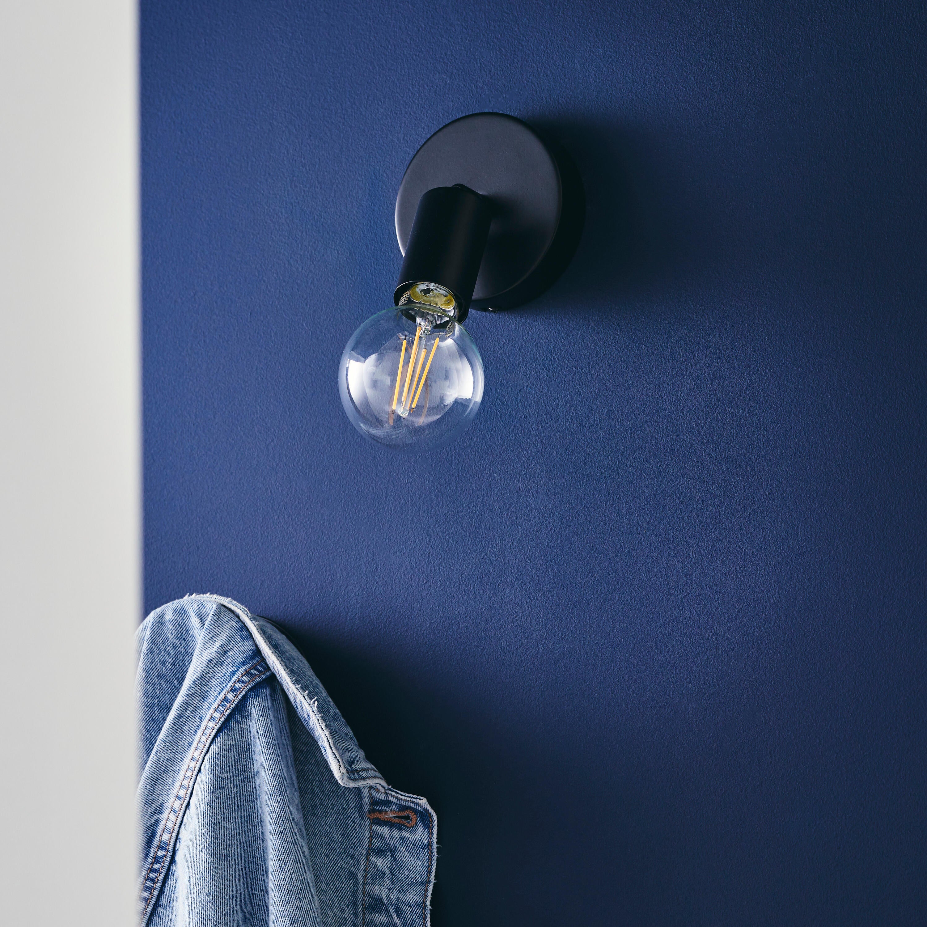 Spot Lina, produit sans abat-jour noir, E27, INSPIRE - 3