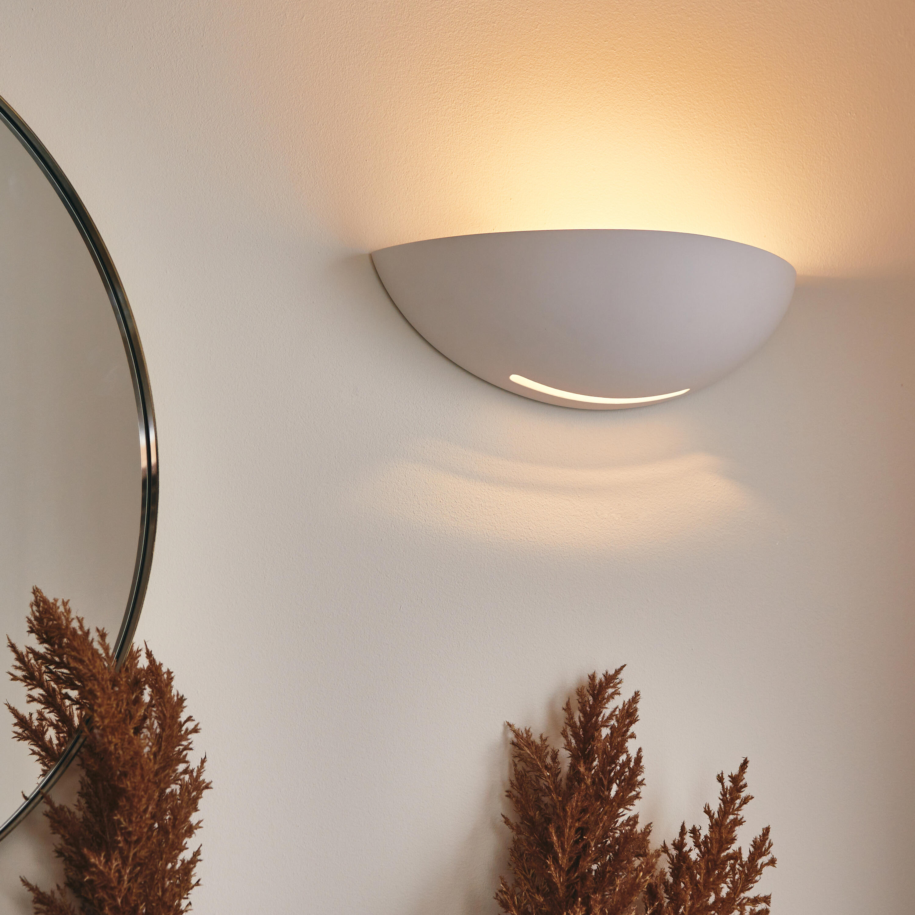 Candeeiro de parede inspire SESTRIERE E27 31cm 1 luz branco - 6
