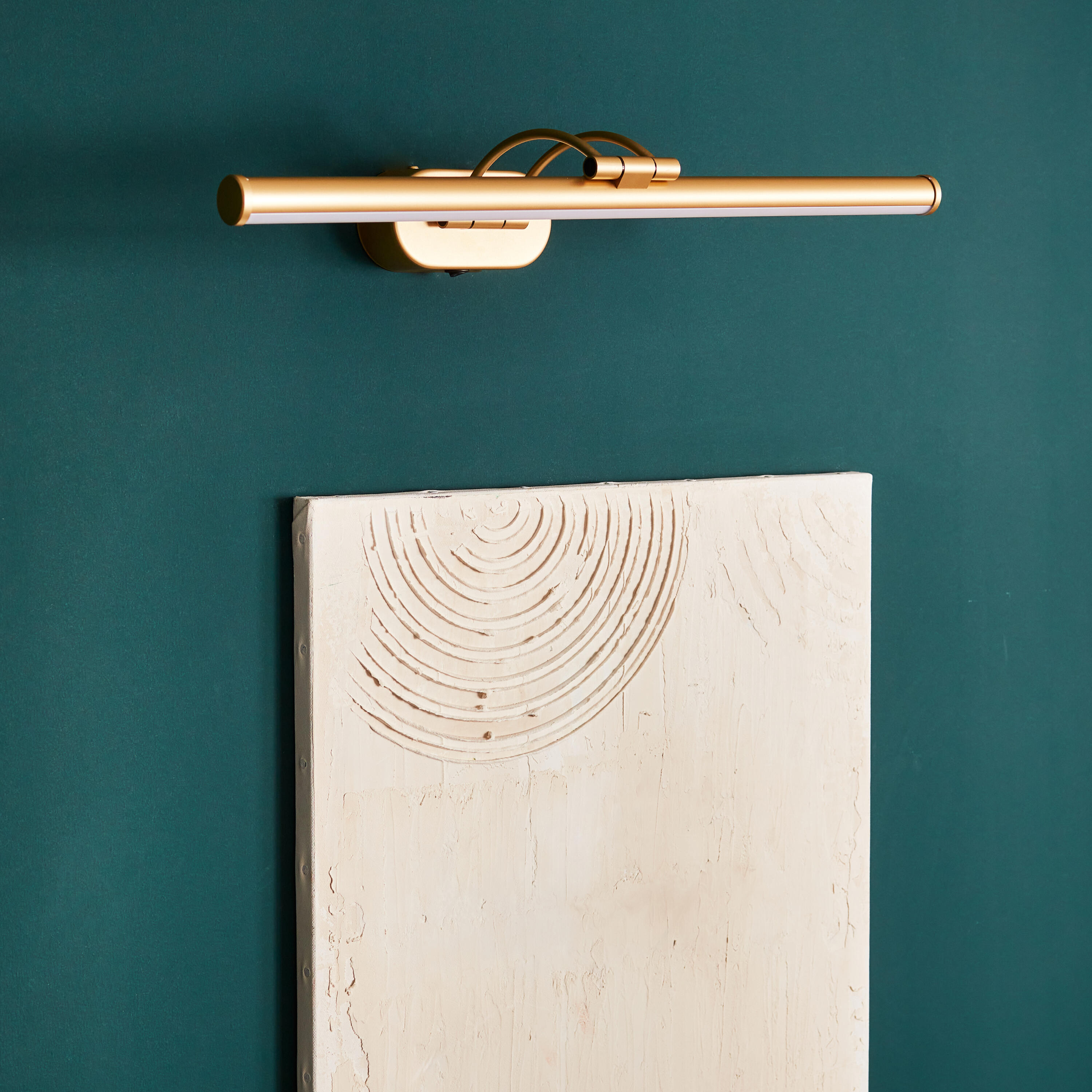 Candeeiro de parede Inspire Madzi 1 luz 1080 lm latão - 7