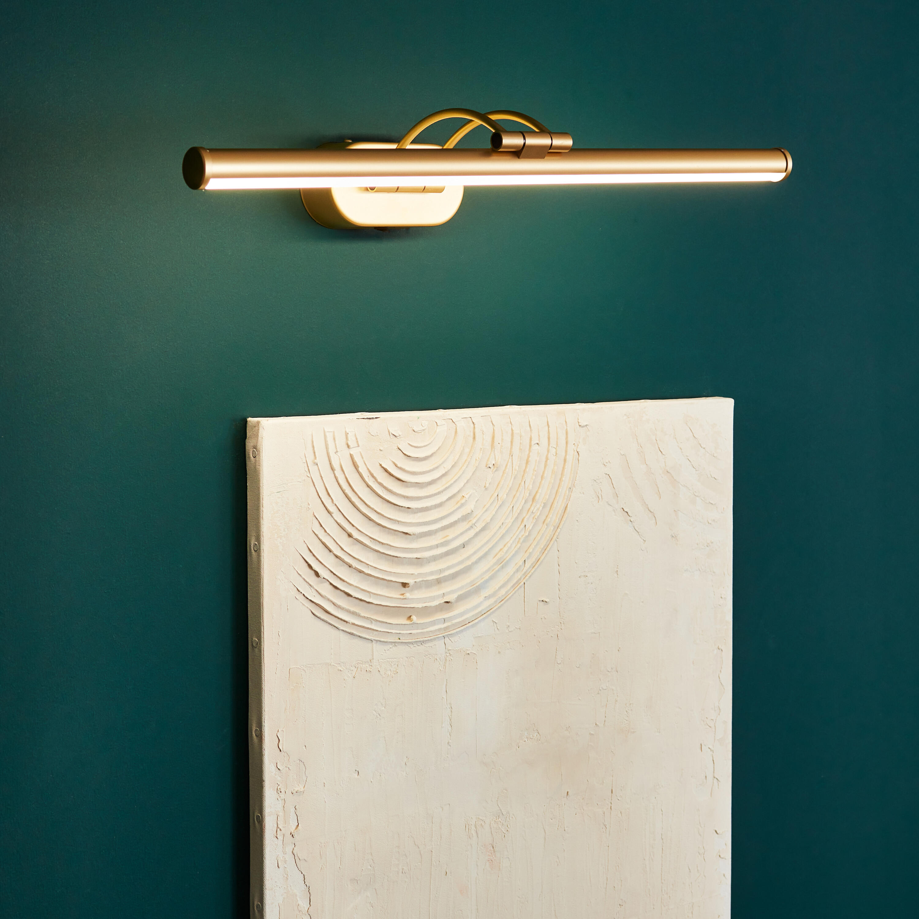 Candeeiro de parede Inspire Madzi 1 luz 1080 lm latão - 6