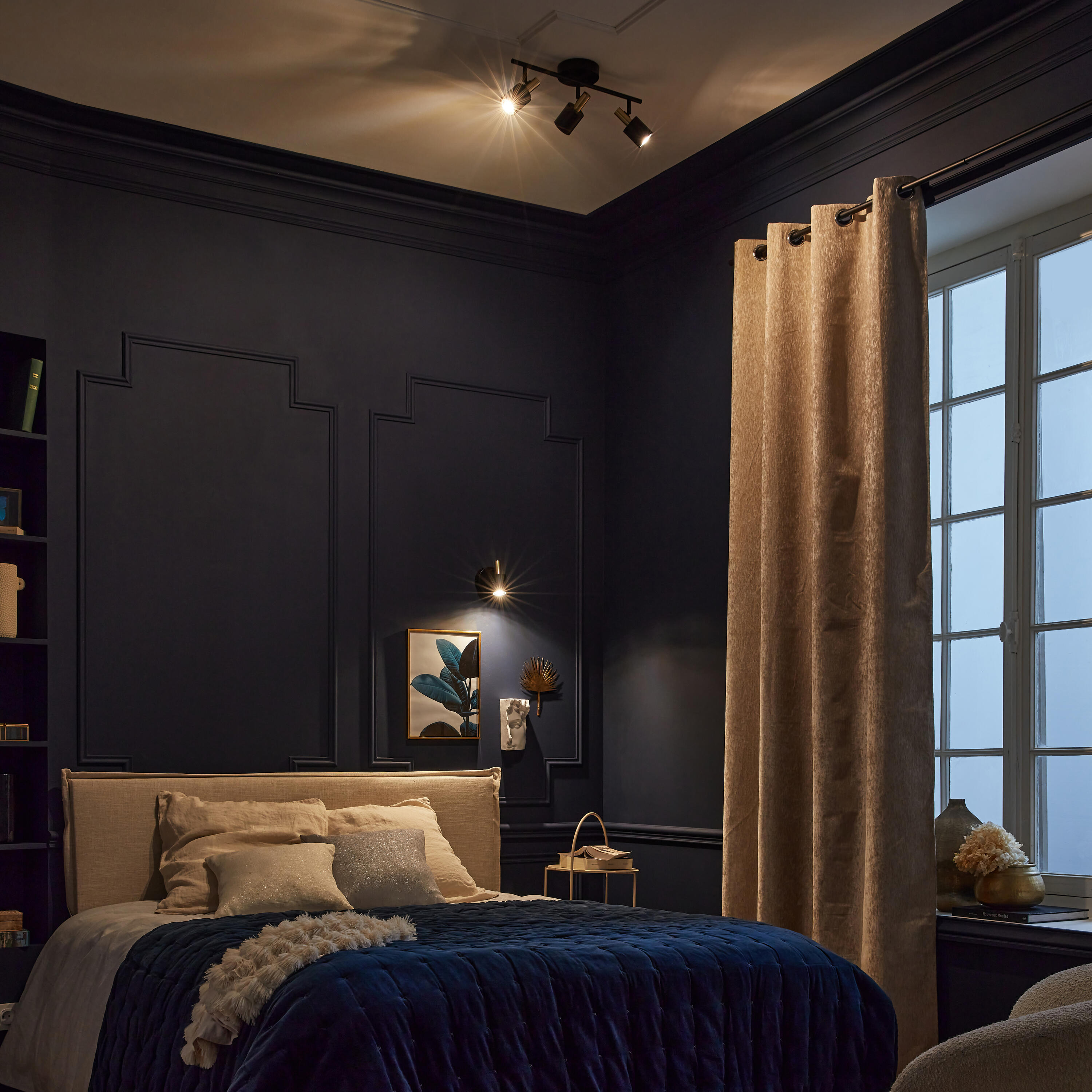 Almofada 45x45 cm dario cinzento prateado Inspire - 8