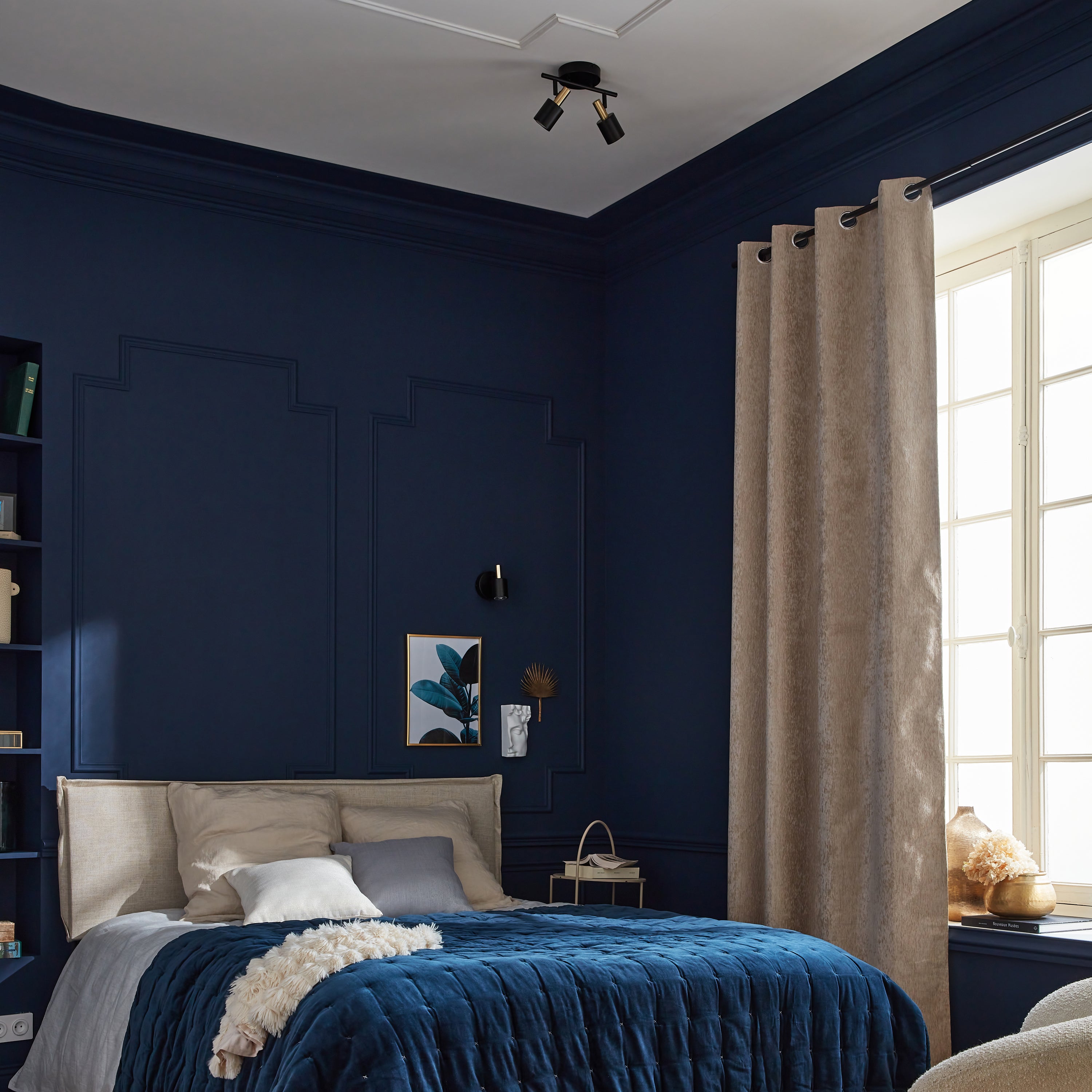 Spot Vador, produit sans abat-jour noir, GU10, INSPIRE - 7