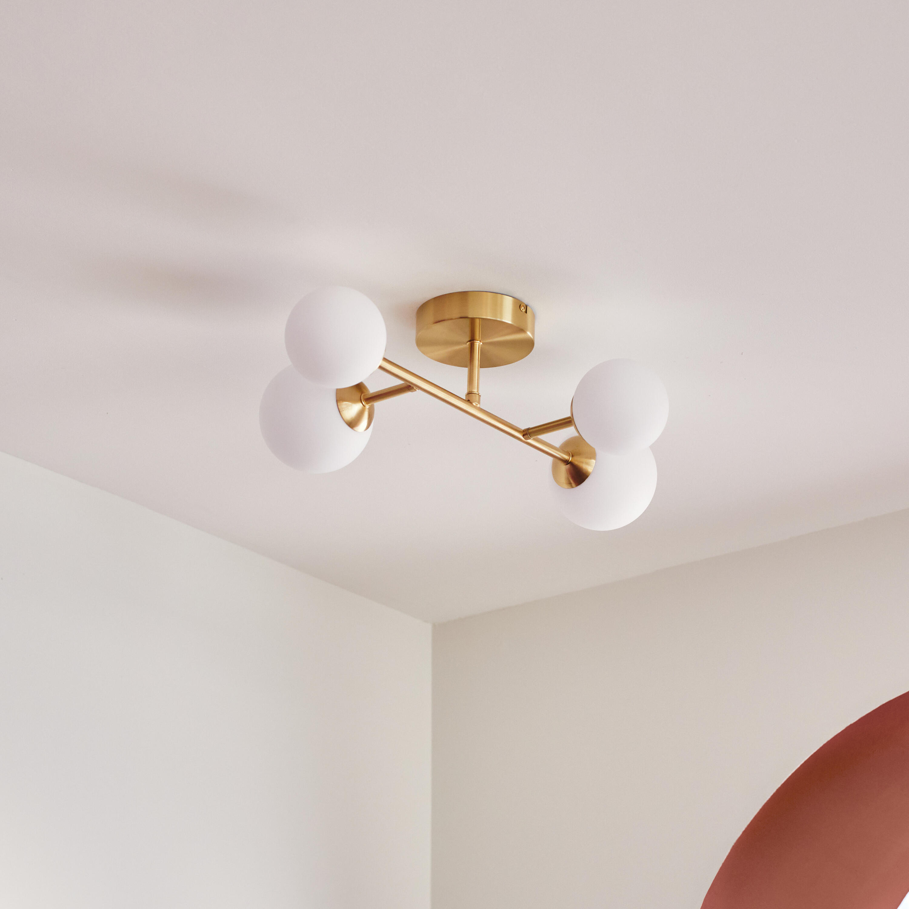 Lampa sufitowa Callas mosiądz 4 x G9 Inspire - 8