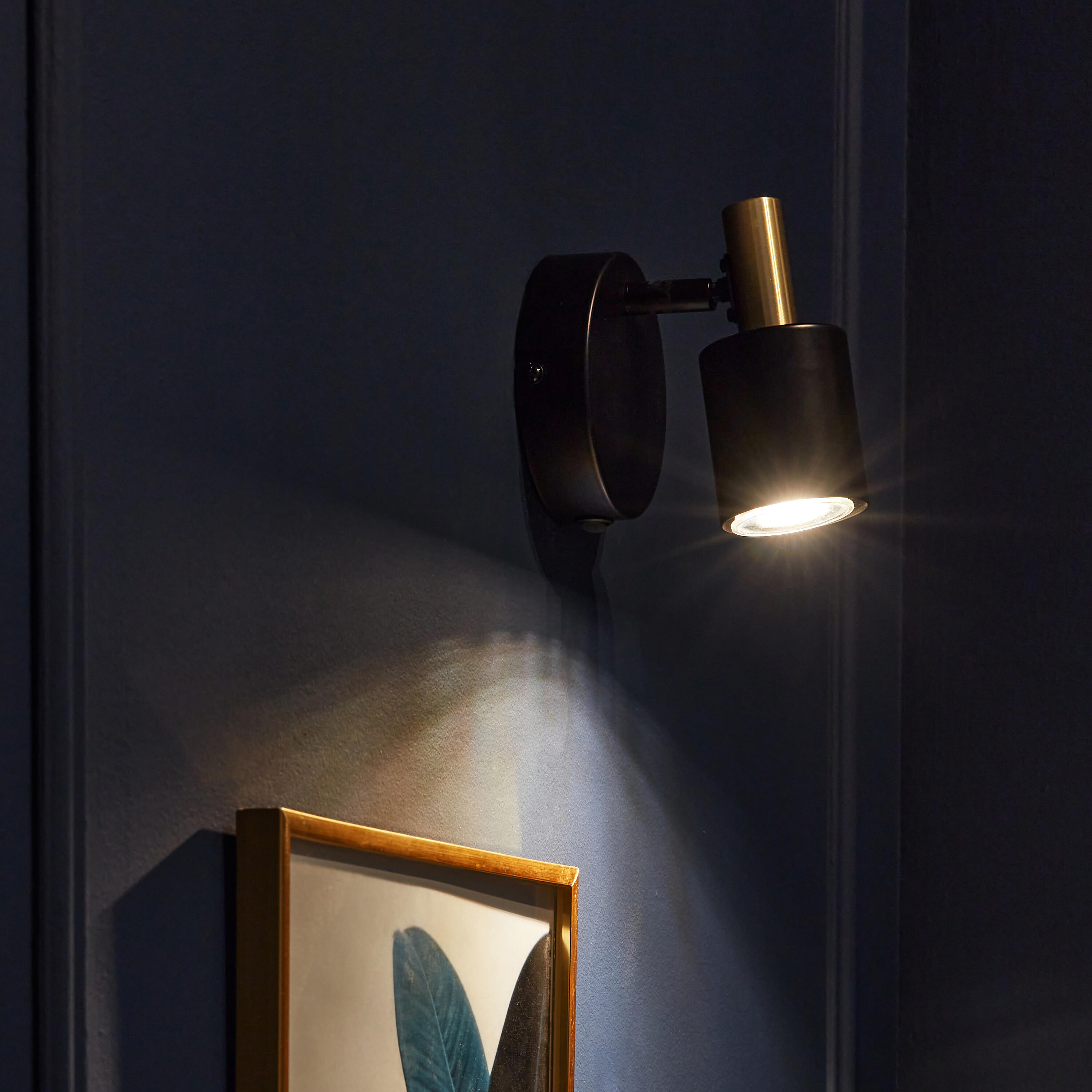 Spot Vador, produit sans abat-jour noir, GU10, INSPIRE - 2