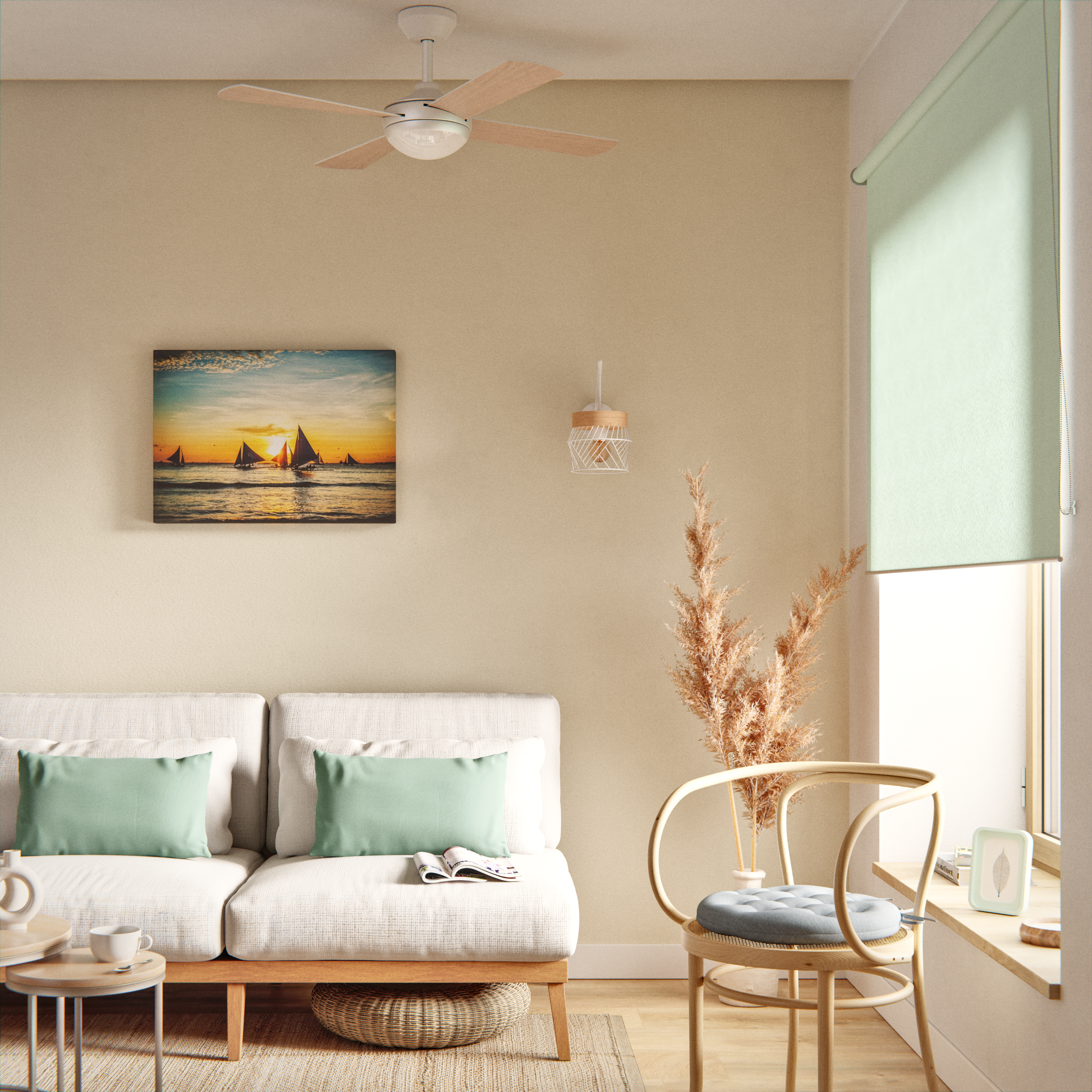 Aplique INSPIRE Kanel E27 blanco INSPIRE - 13